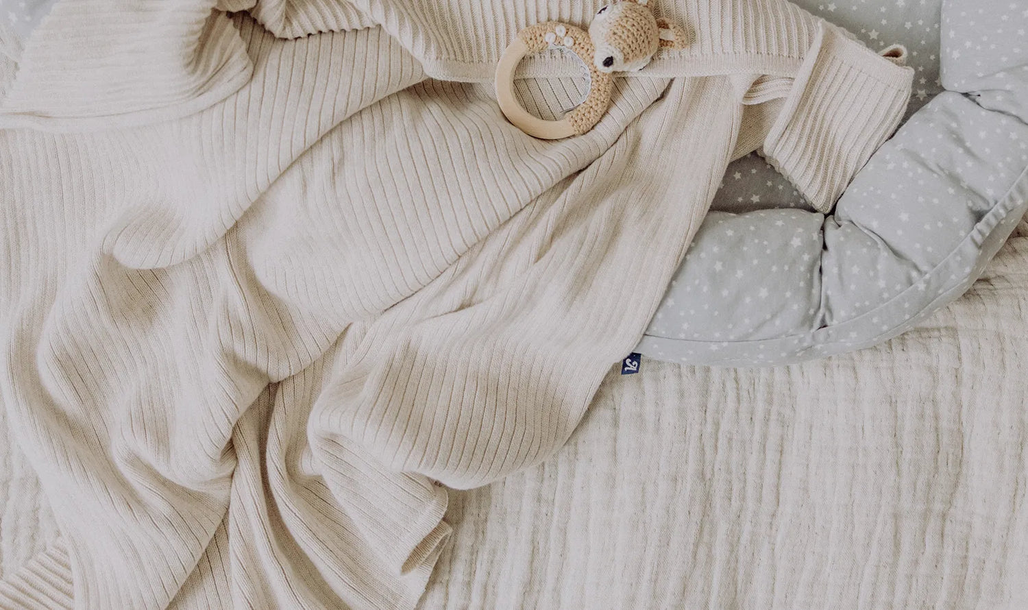 Die perfekte Wolle für eine Babydecke