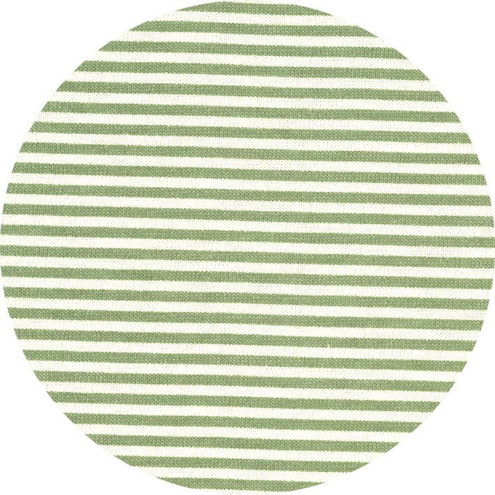 Utensilo rund Jersey (BIO-Baumwolle) - Seahorse