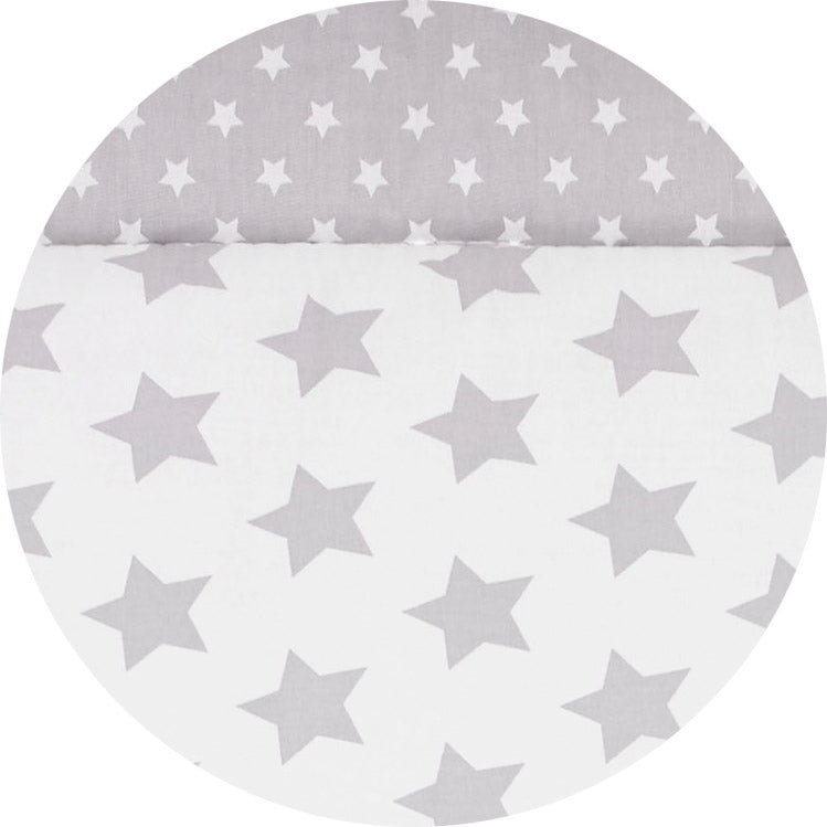 Bettwäsche - Stars silber