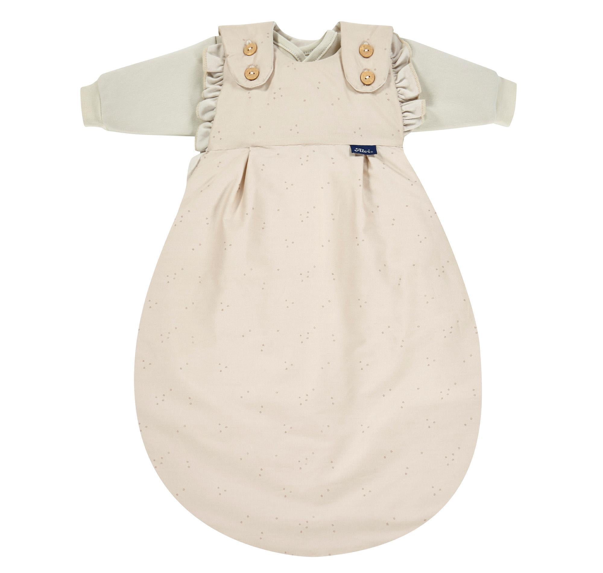 alvi schlafsack volant Baby-Mäxchen® 3tlg. (BIO Baumwolle)