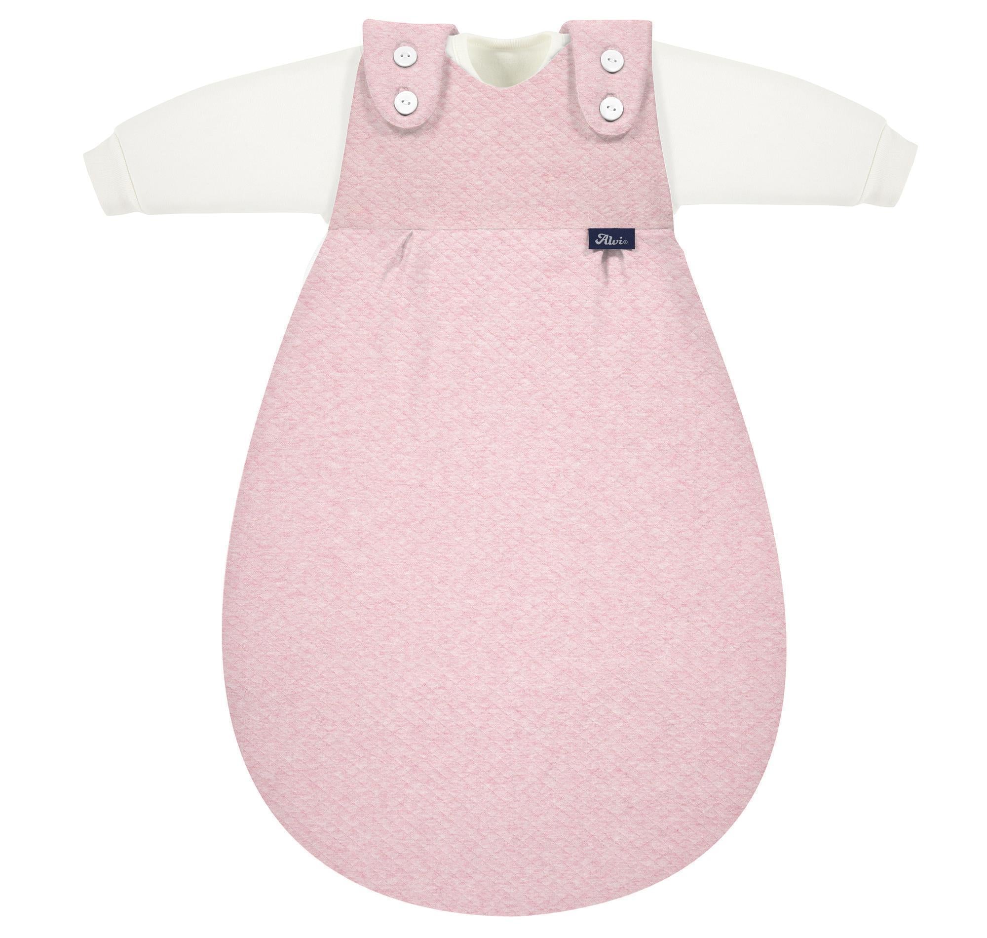 alvi schlafsack rosa Baby-Mäxchen® 3tlg. Special Fabric Quilt