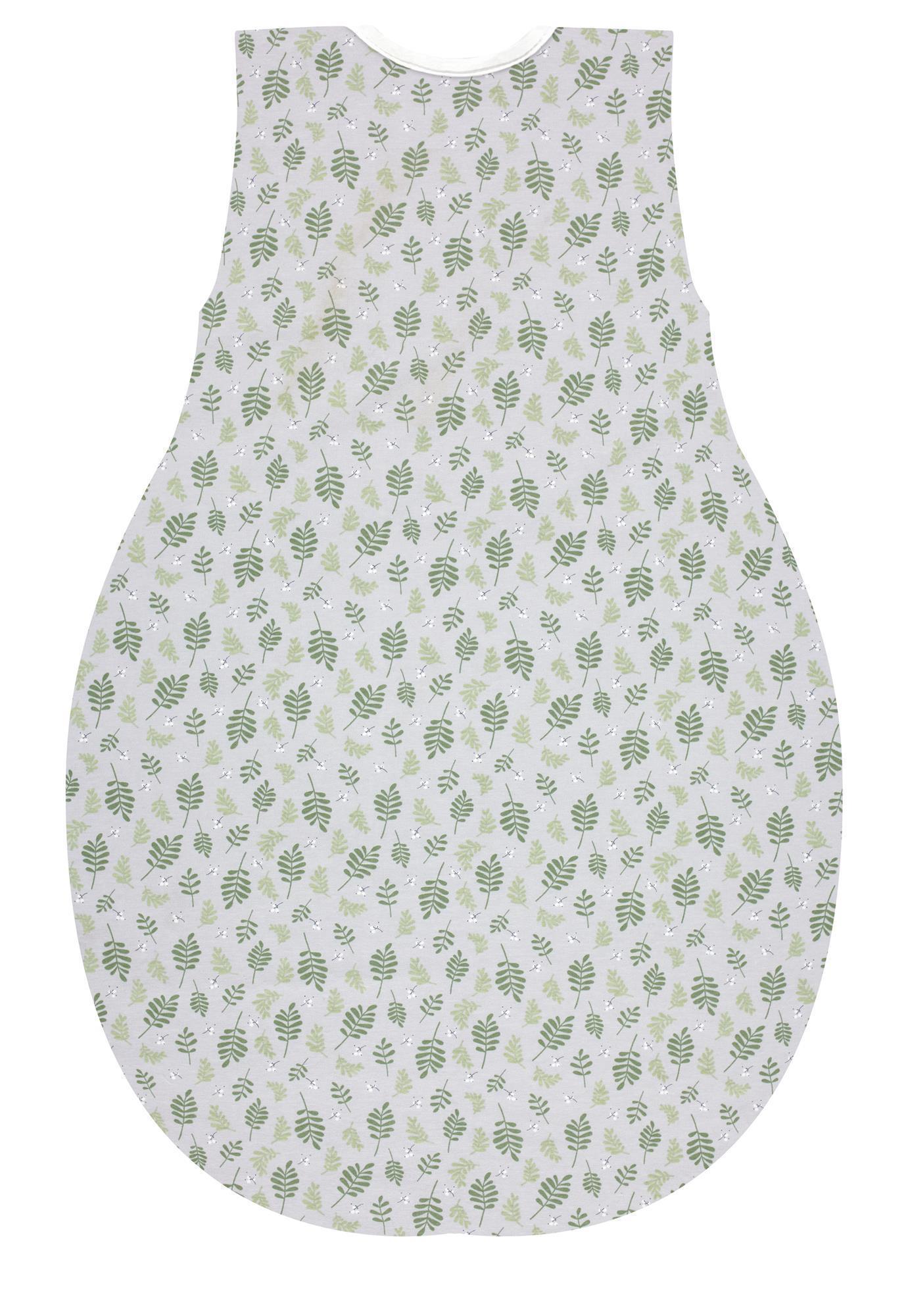 Kugelschlafsack Molton Sommer (BIO-Baumwolle) - Drifting Leaves