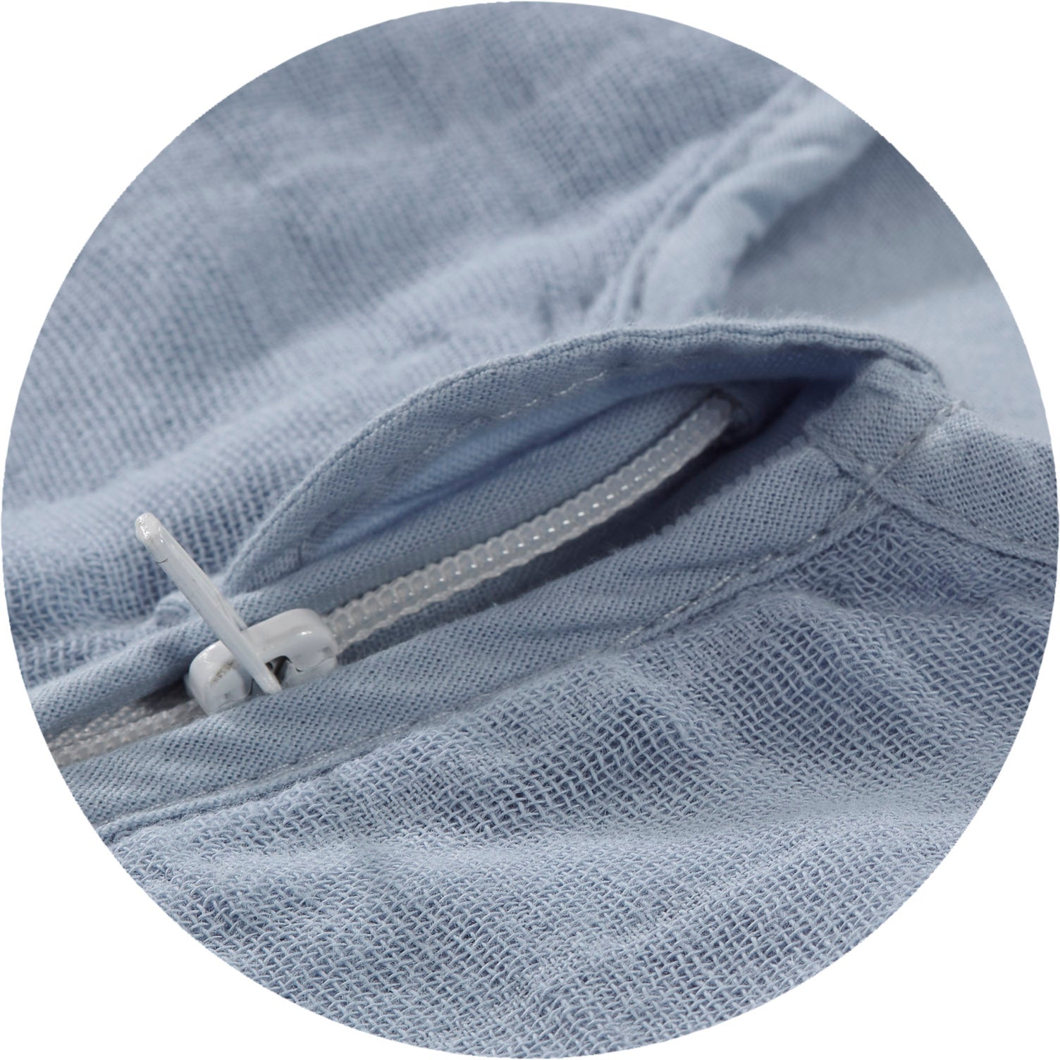 Mull-Schlafsack - Uni Blau