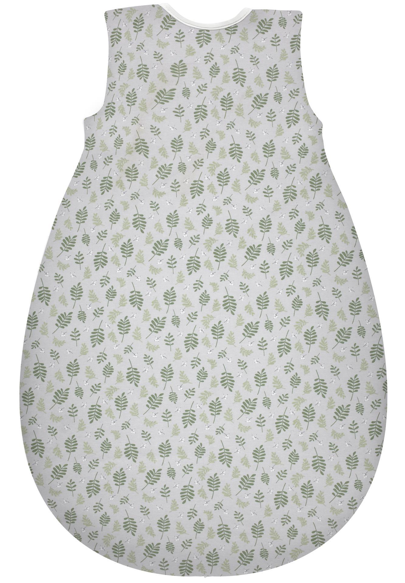 Kugelschlafsack Mäxchen Light (BIO Baumwolle) - Drifting Leaves
