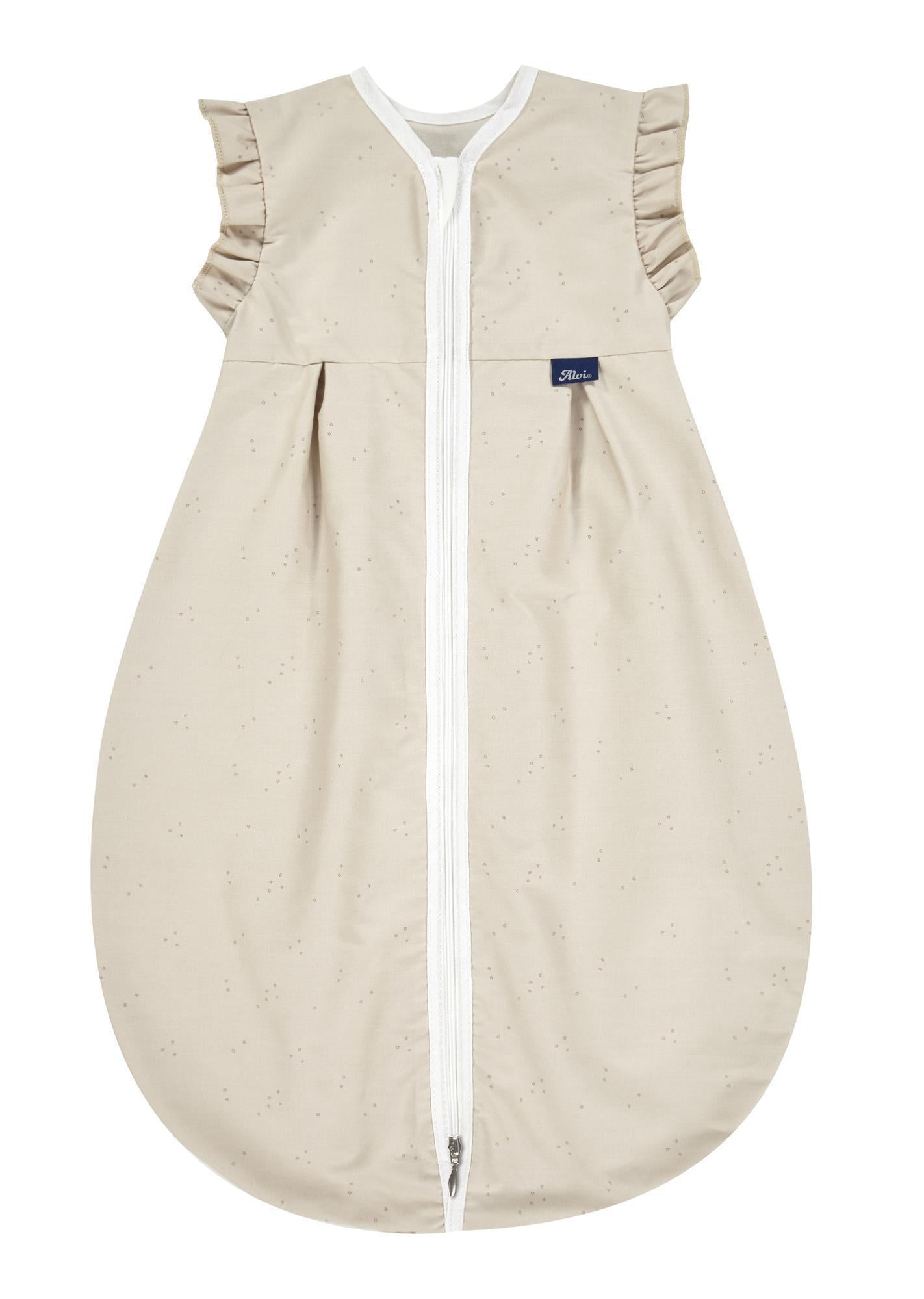 Kugelschlafsack Mäxchen Light (BIO Baumwolle) - Volant