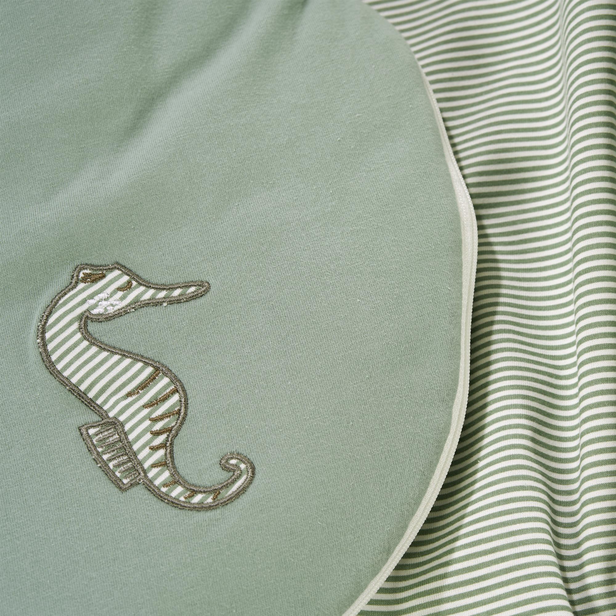 Baby-Mäxchen® Außensack (BIO Baumwolle) - Seahorse