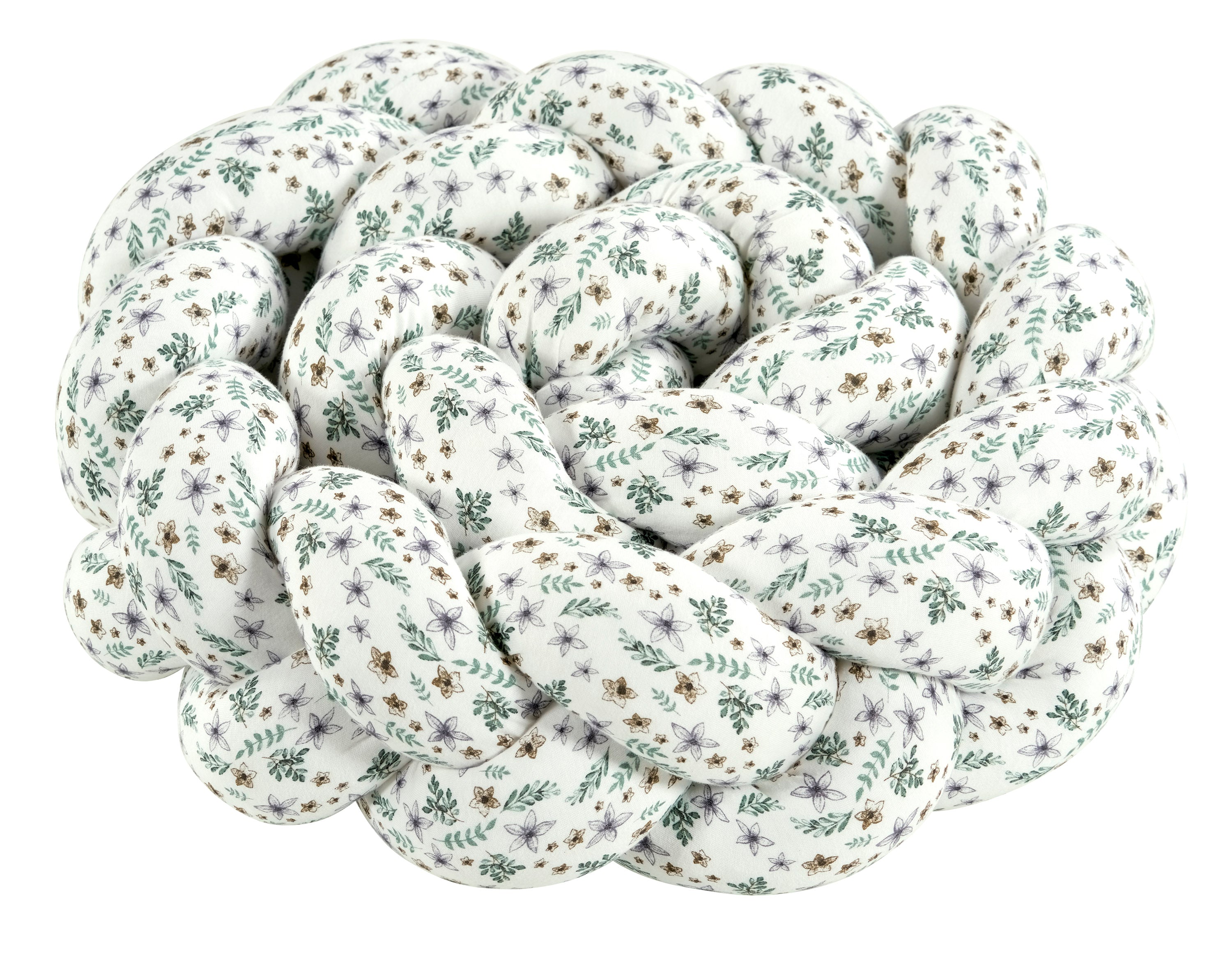 Schlummer-Lounge geflochten Jersey (BIO-Baumwolle) - Petit Fleurs