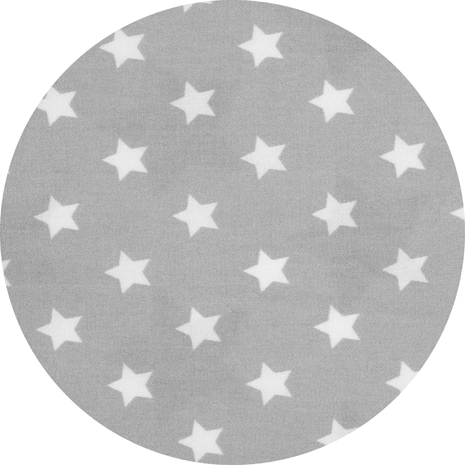 Kugelschlafsack Molton (Sommer) - Stars silber