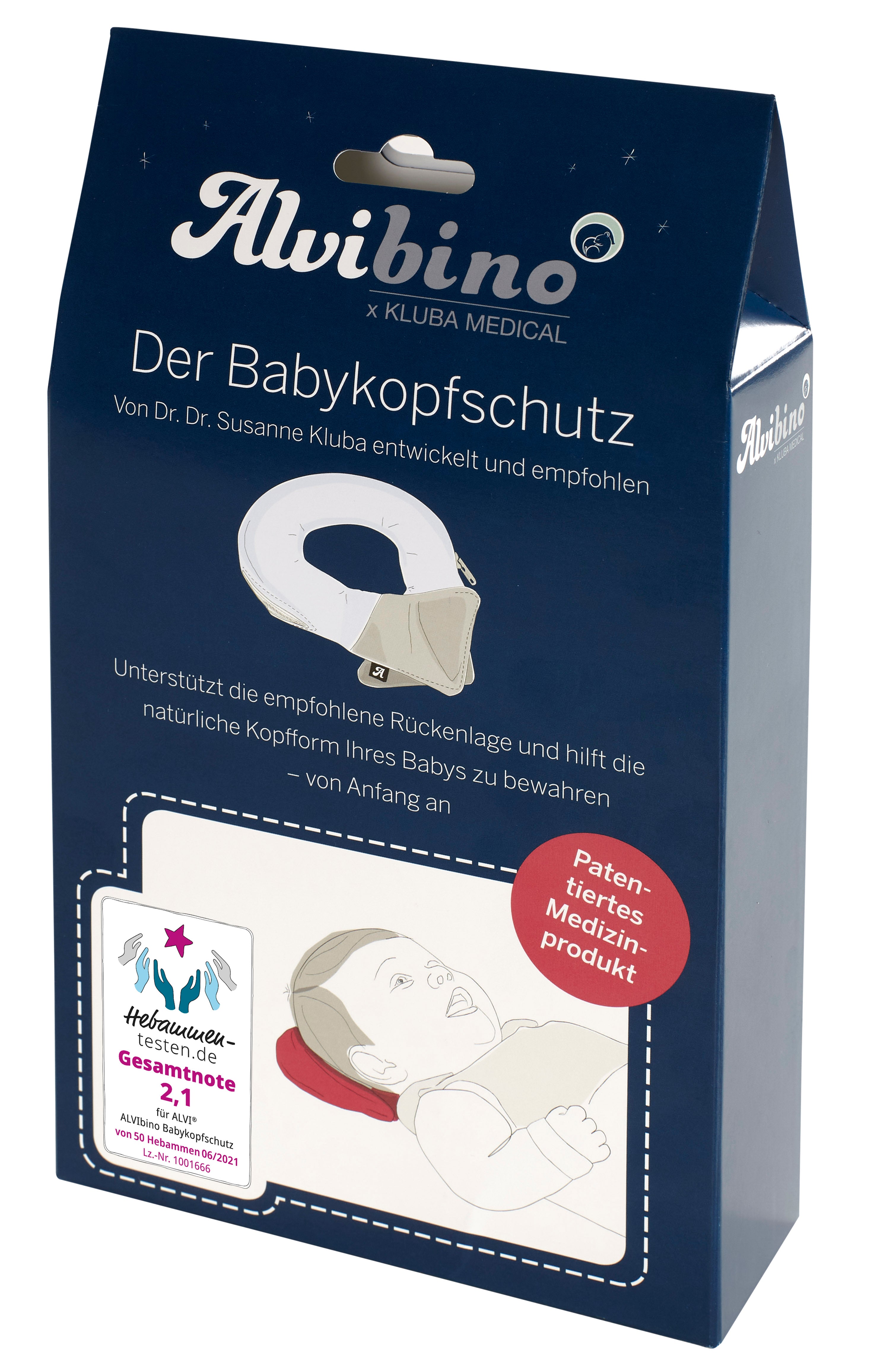 ALVIbino Babykopfschutz - Starfant