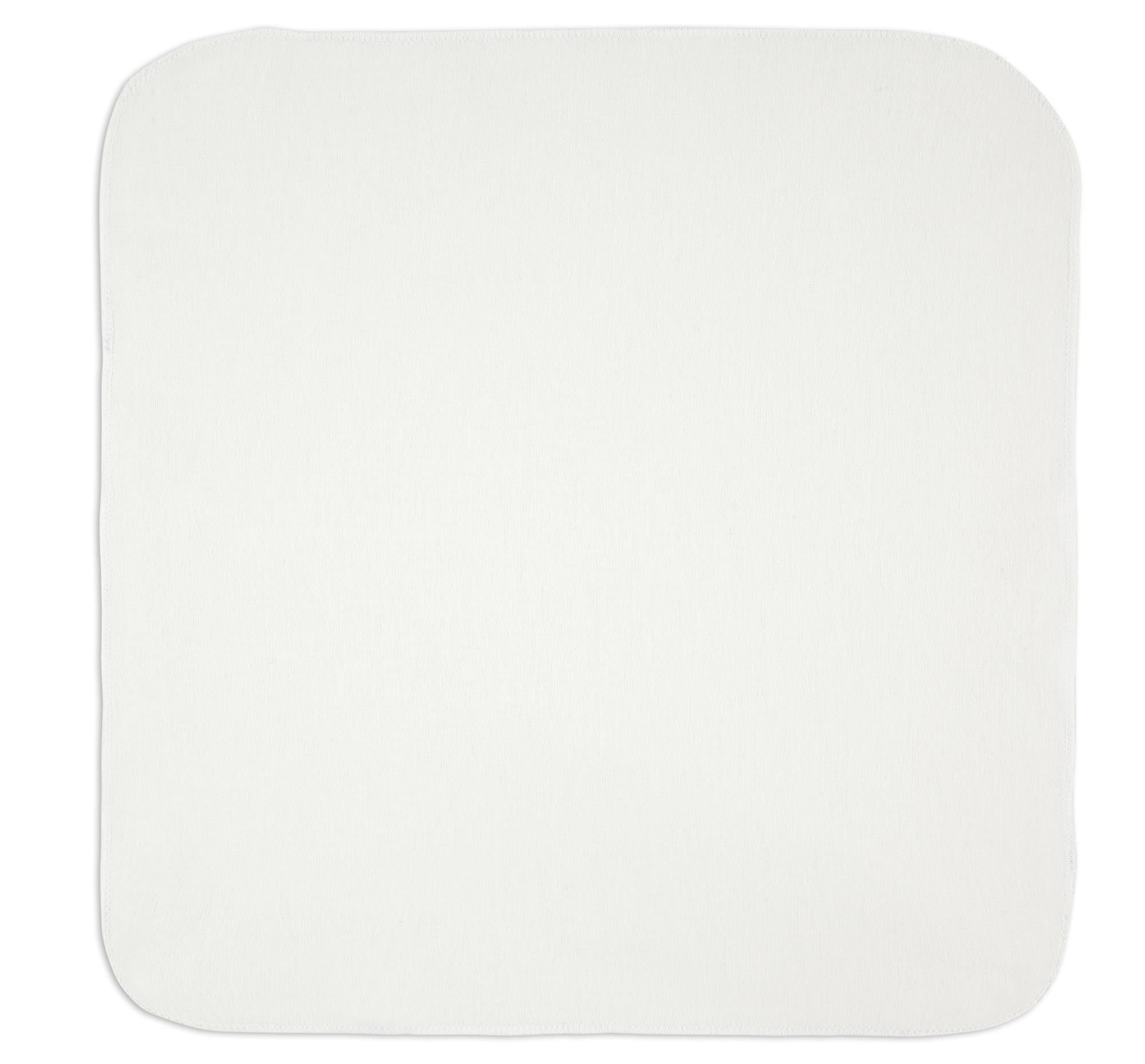 Molton Windeln 3er Pack - weiß 40x40