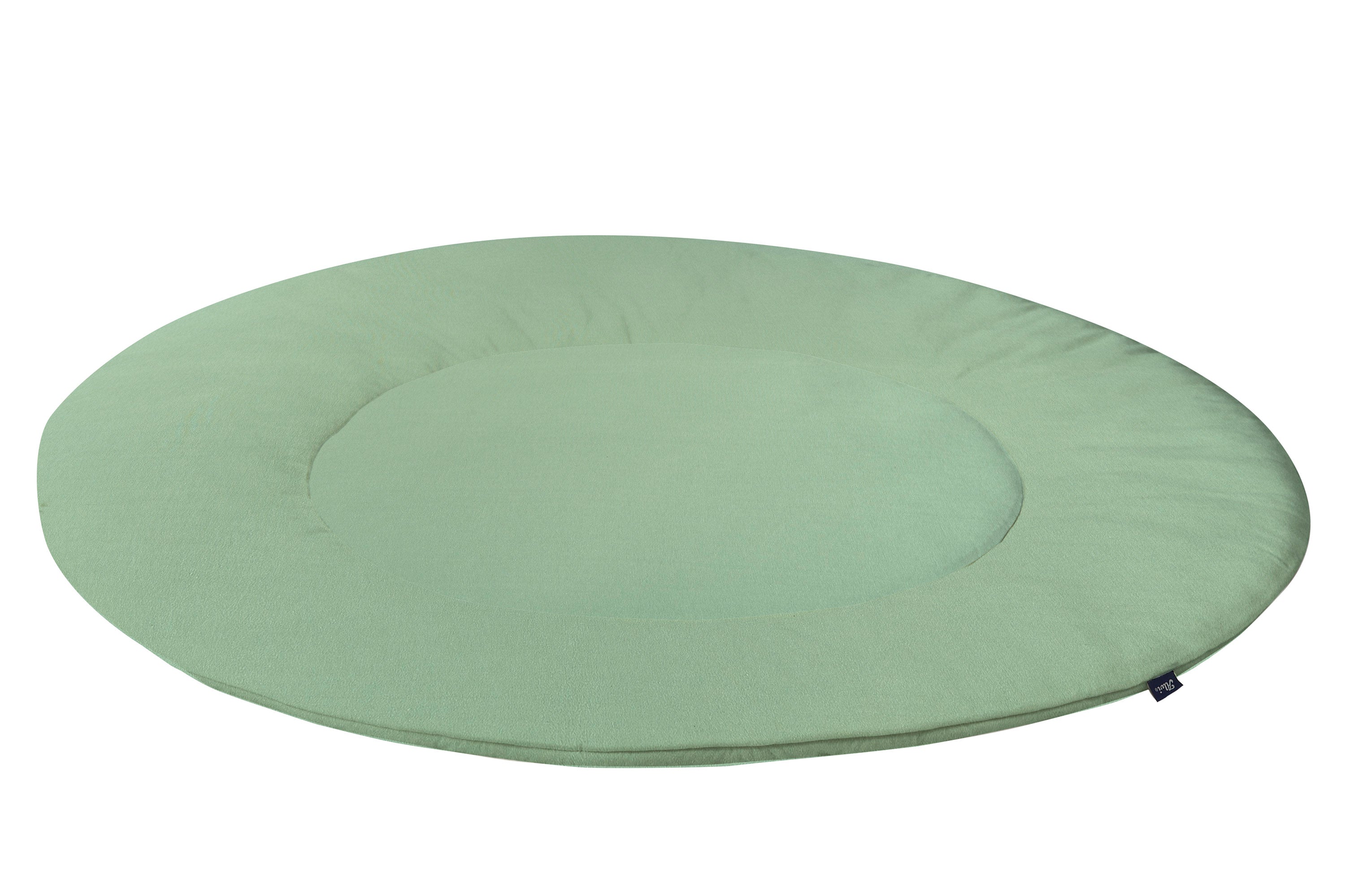 Krabbeldecke rund Jersey (BIO-Baumwolle) - Seahorse