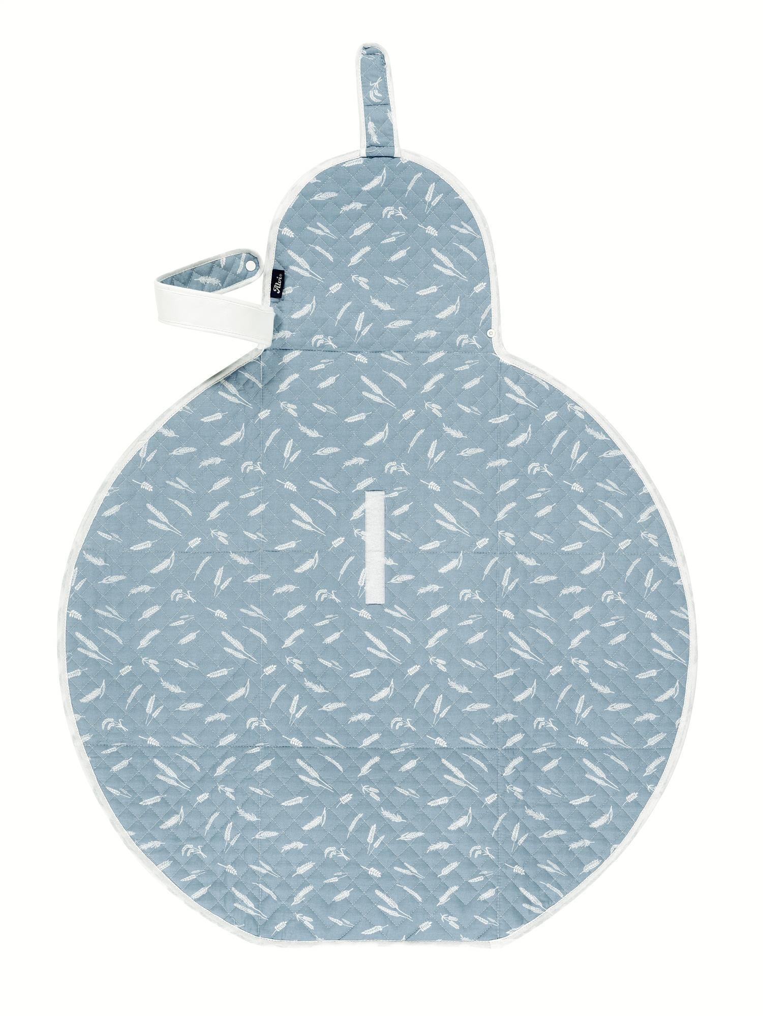Wickelunterlage to Go - Earth blau