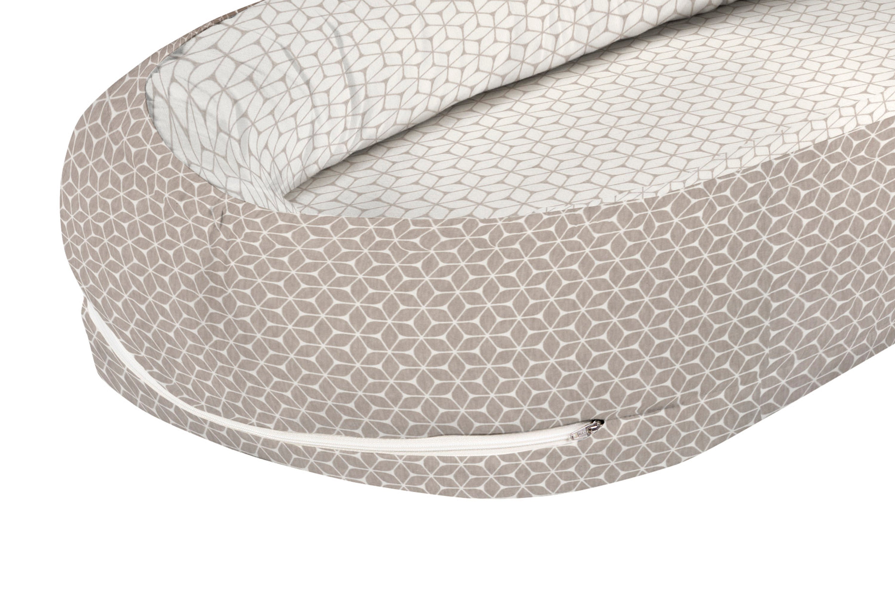 Schlummer-Nestchen - Graphic taupe