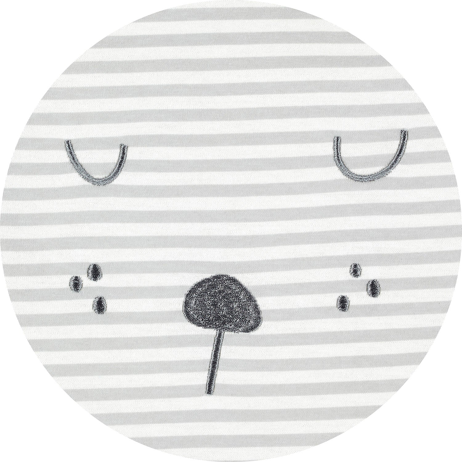 Schlafanzug mit Klappbündchen (BIO-Baumwolle) - Faces