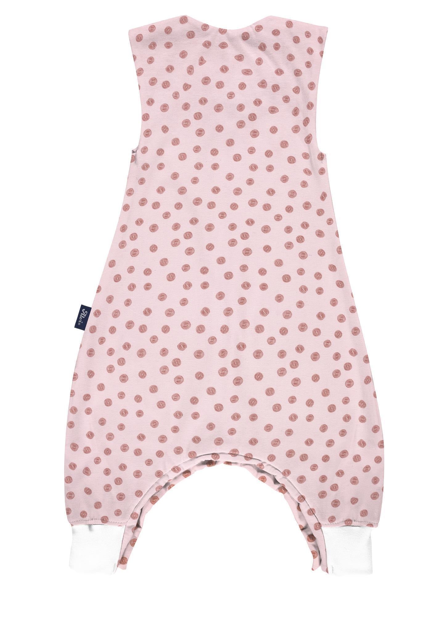 Schlafsack mit Beinen Light (BIO Baumwolle) - Curly Dots