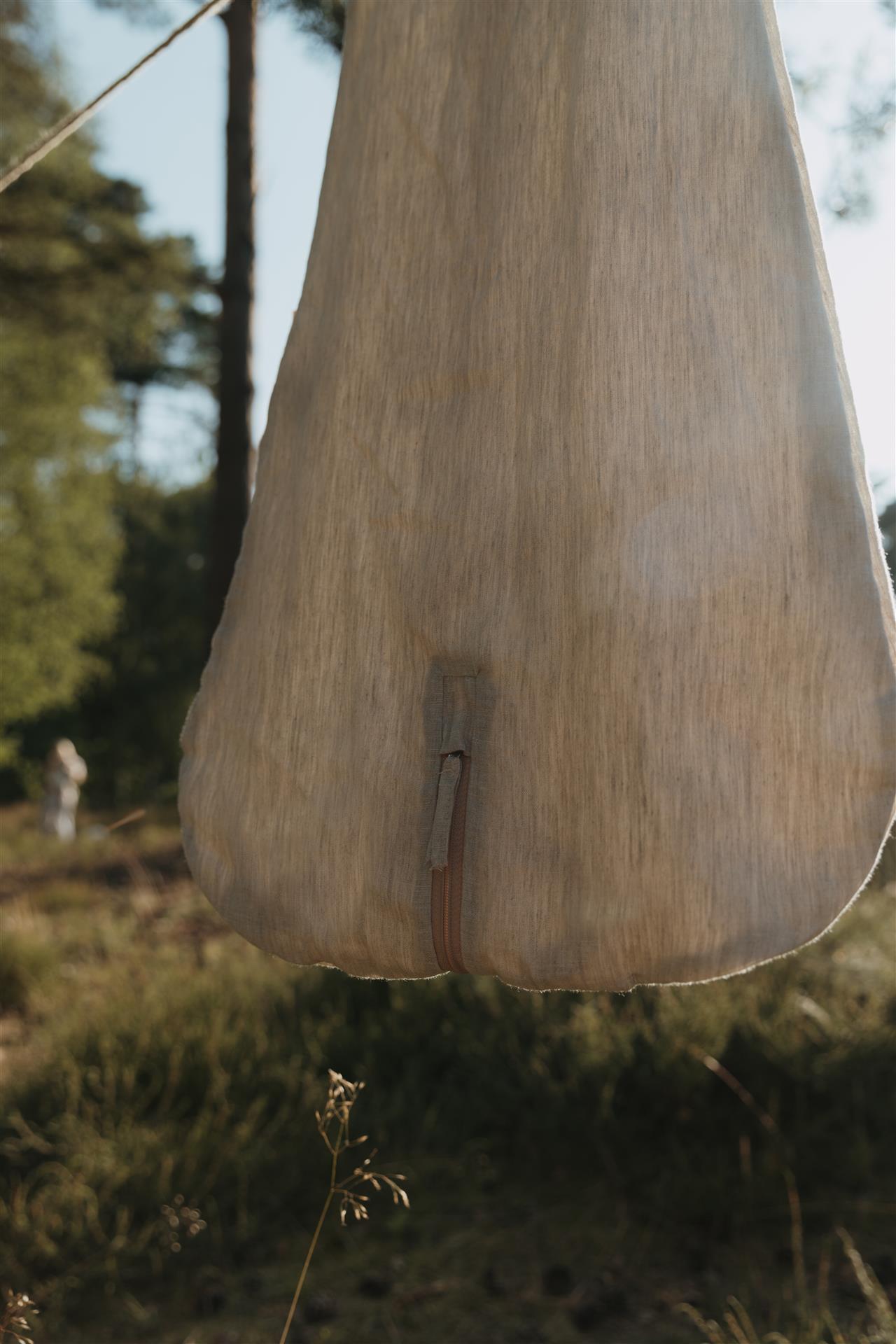 Kugelschlafsack Light Leinen - natur
