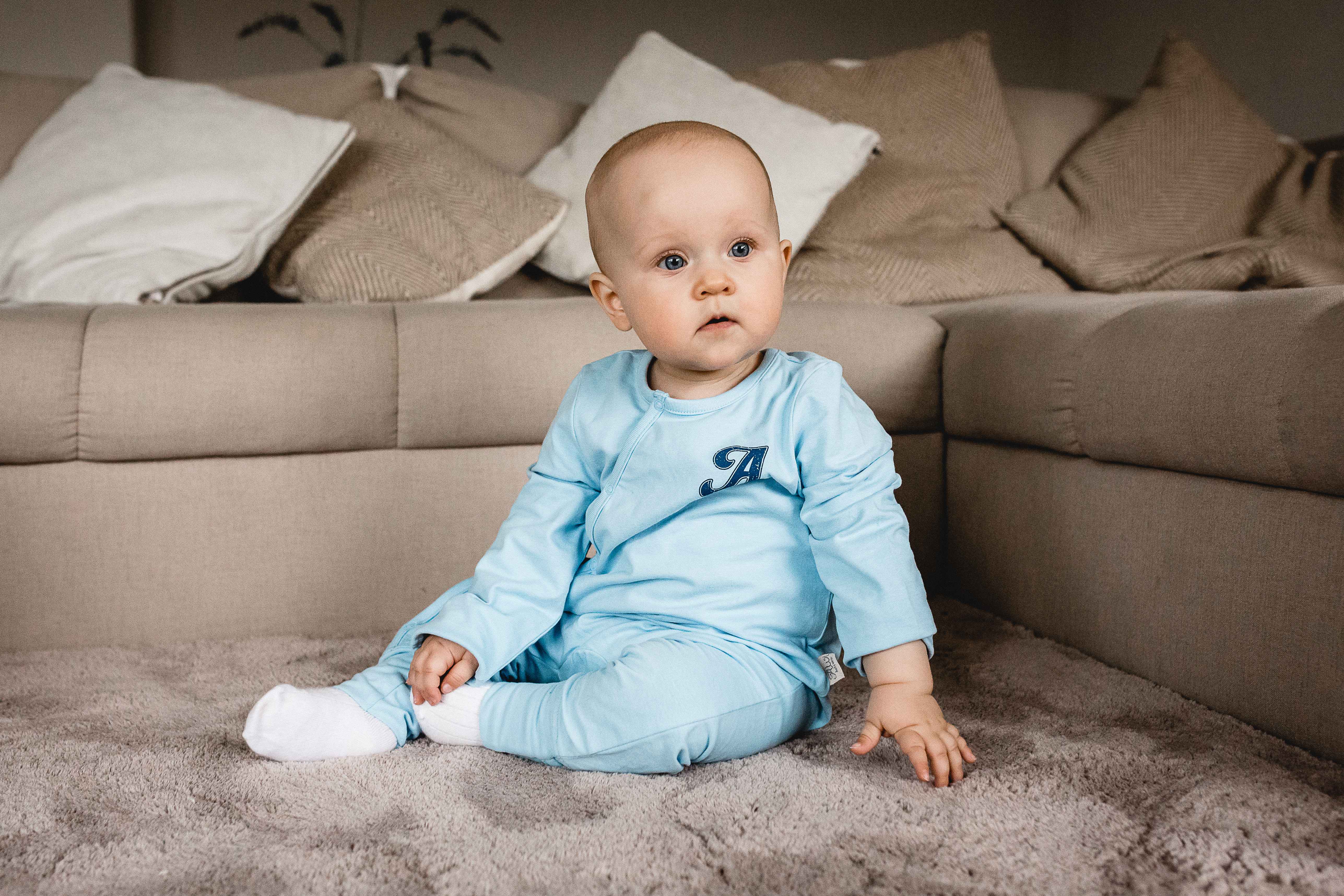 Strampler - Airy Blue