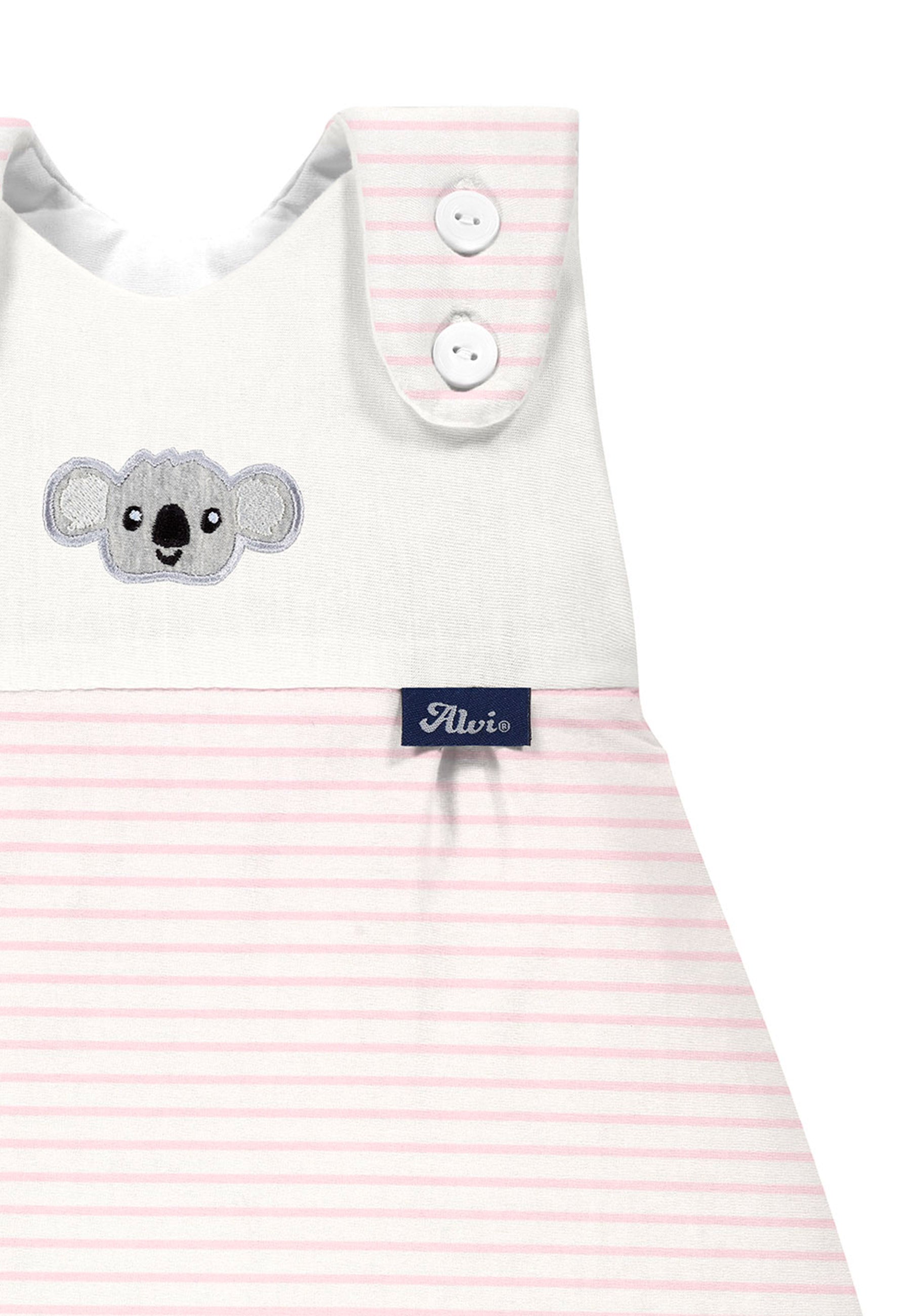 Baby-Mäxchen® Außensack (BIO Baumwolle) - Ringlets Koala rosé
