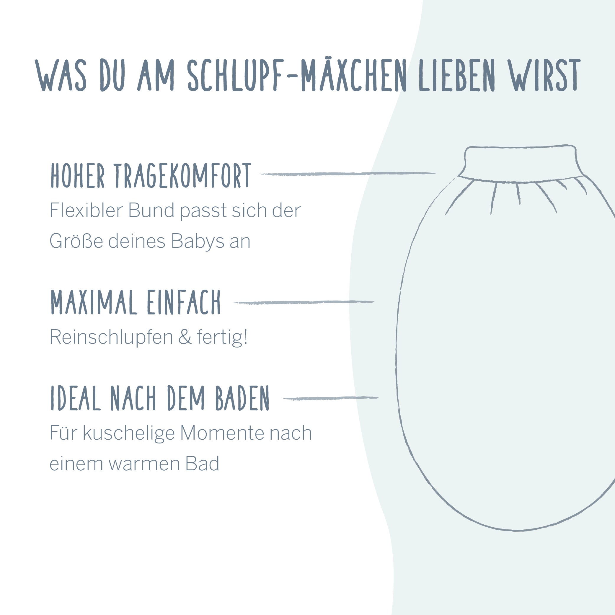 Schlupf-Mäxchen light XL - Faces
