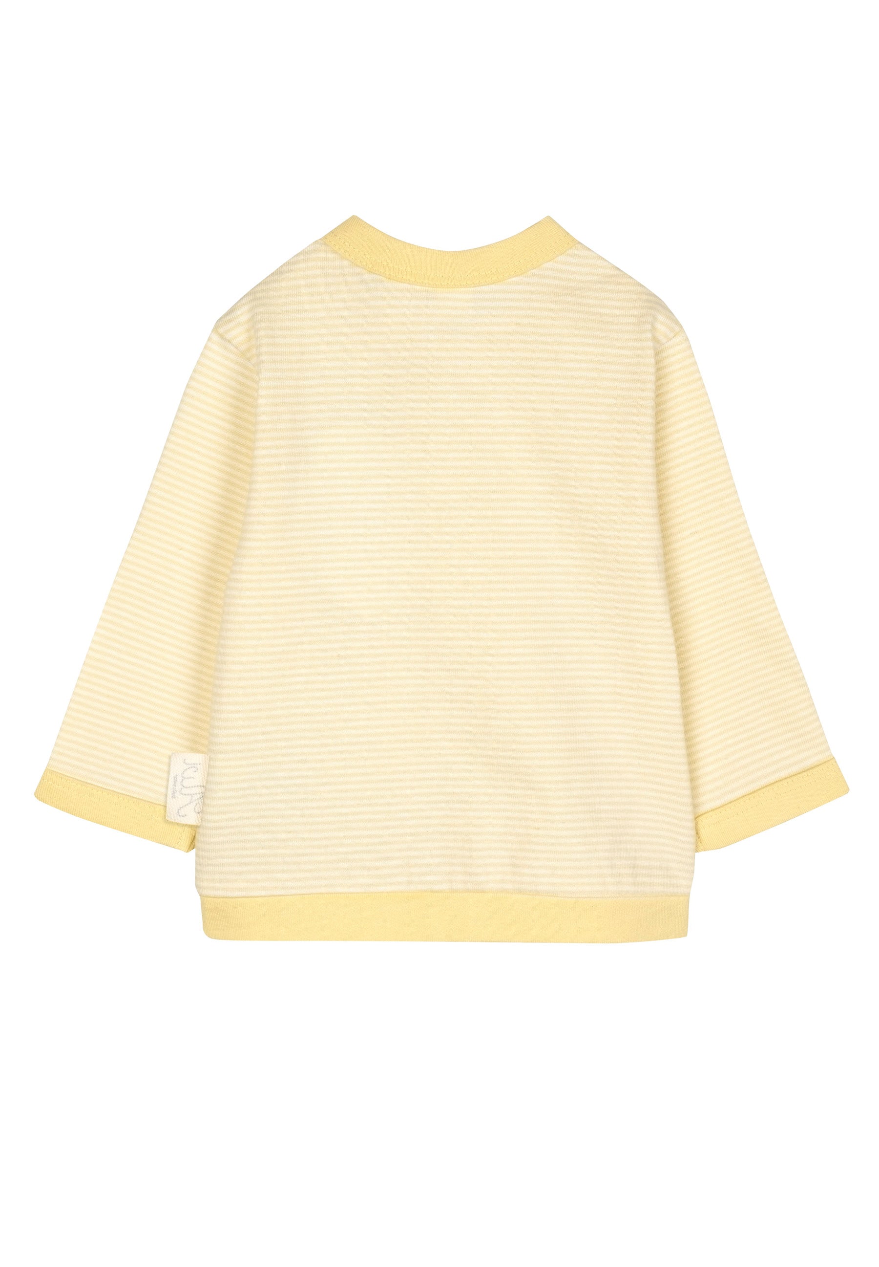 Cardigan - Vanilla-White Stripe