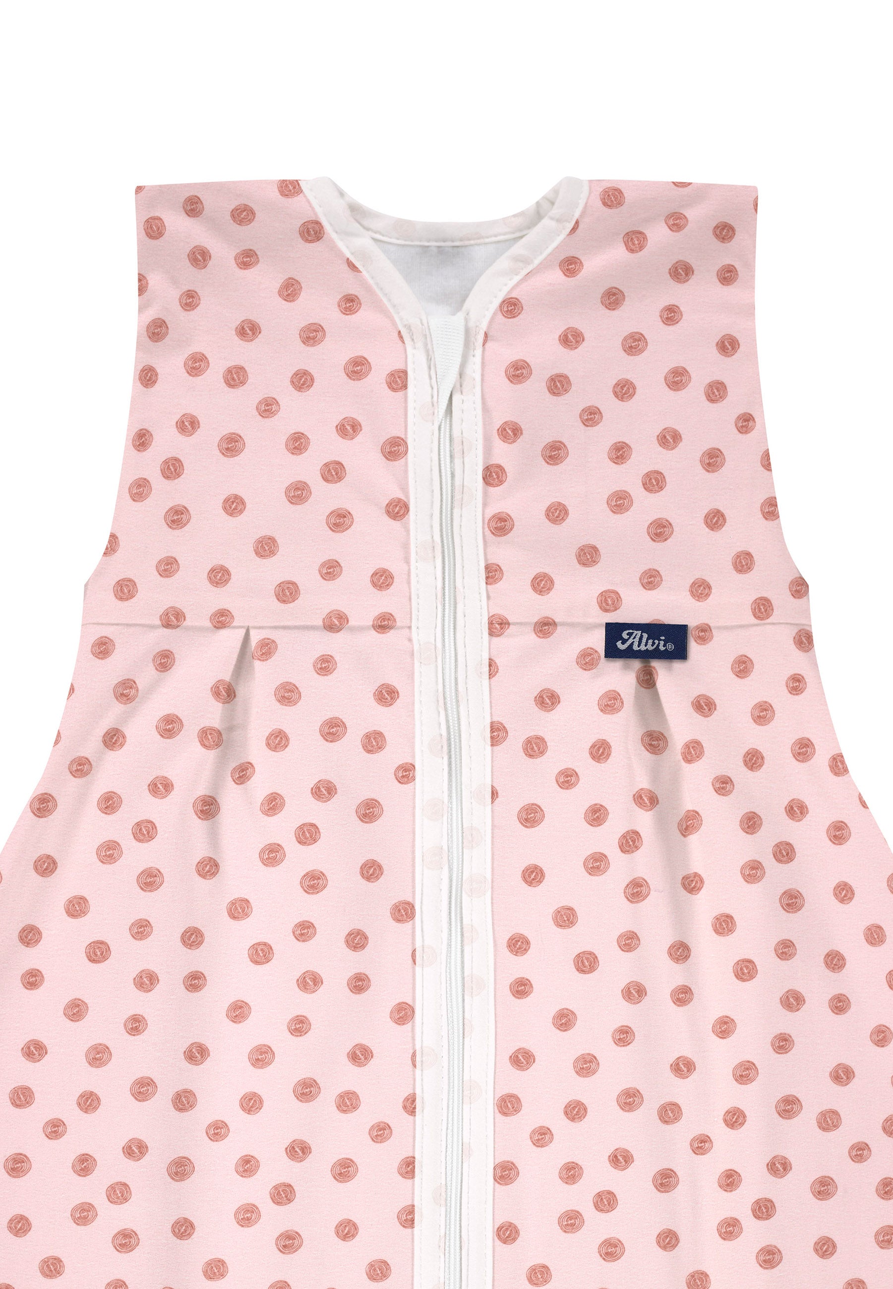 Kugelschlafsack Thermo (BIO-Baumwolle) - Curly Dots