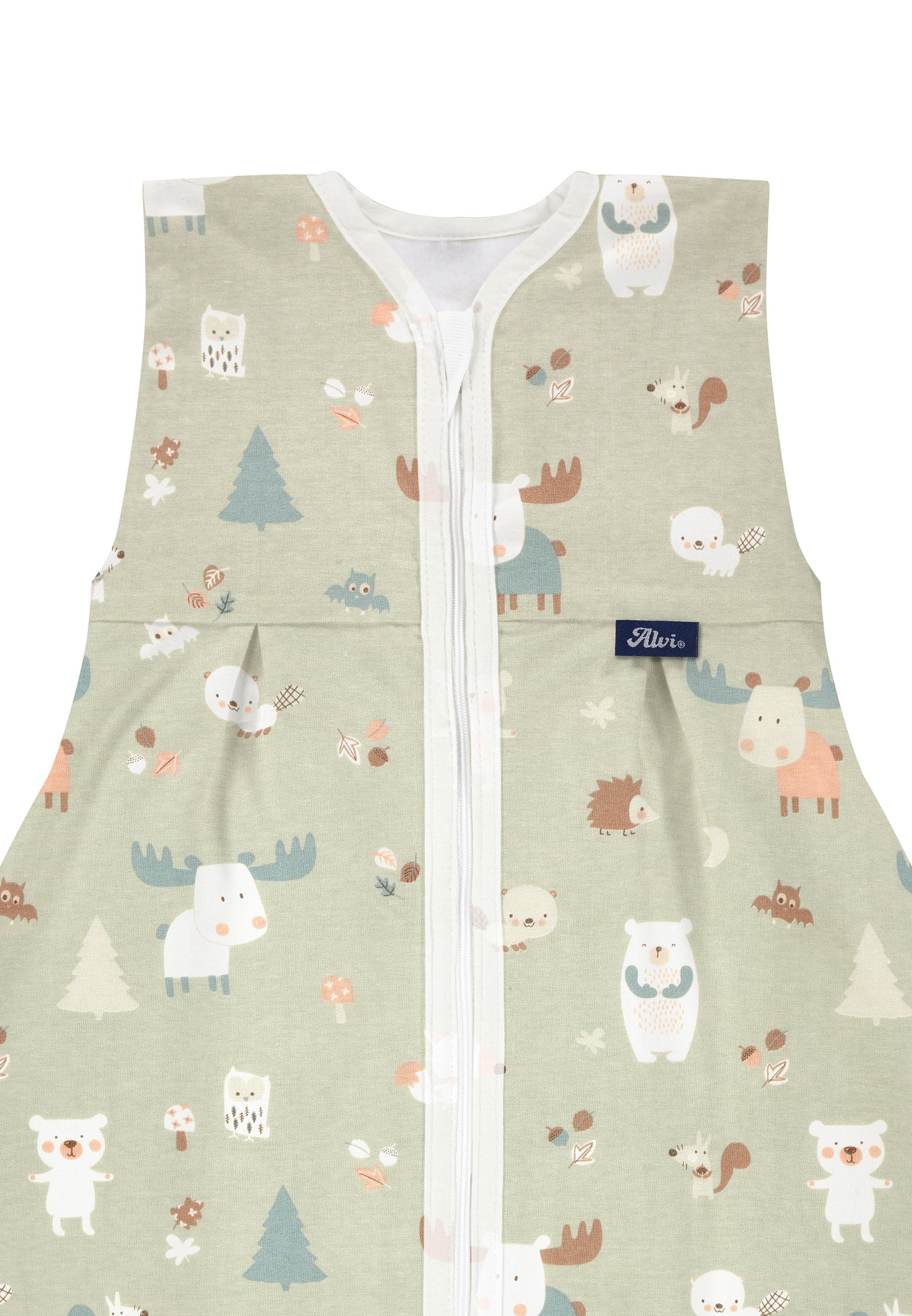 Kugelschlafsack Molton (Sommer) - Baby Forest