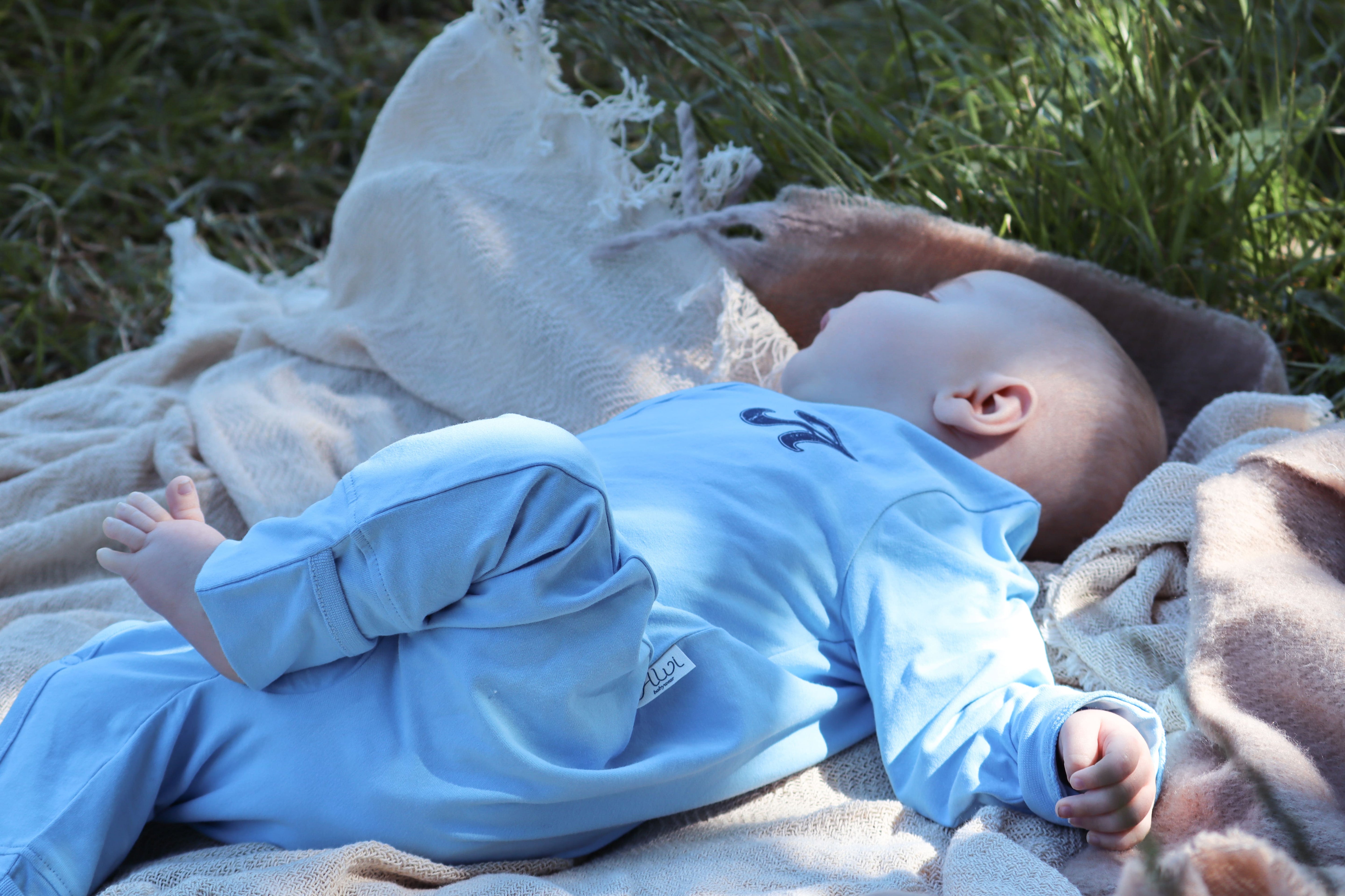 Strampler - Airy Blue