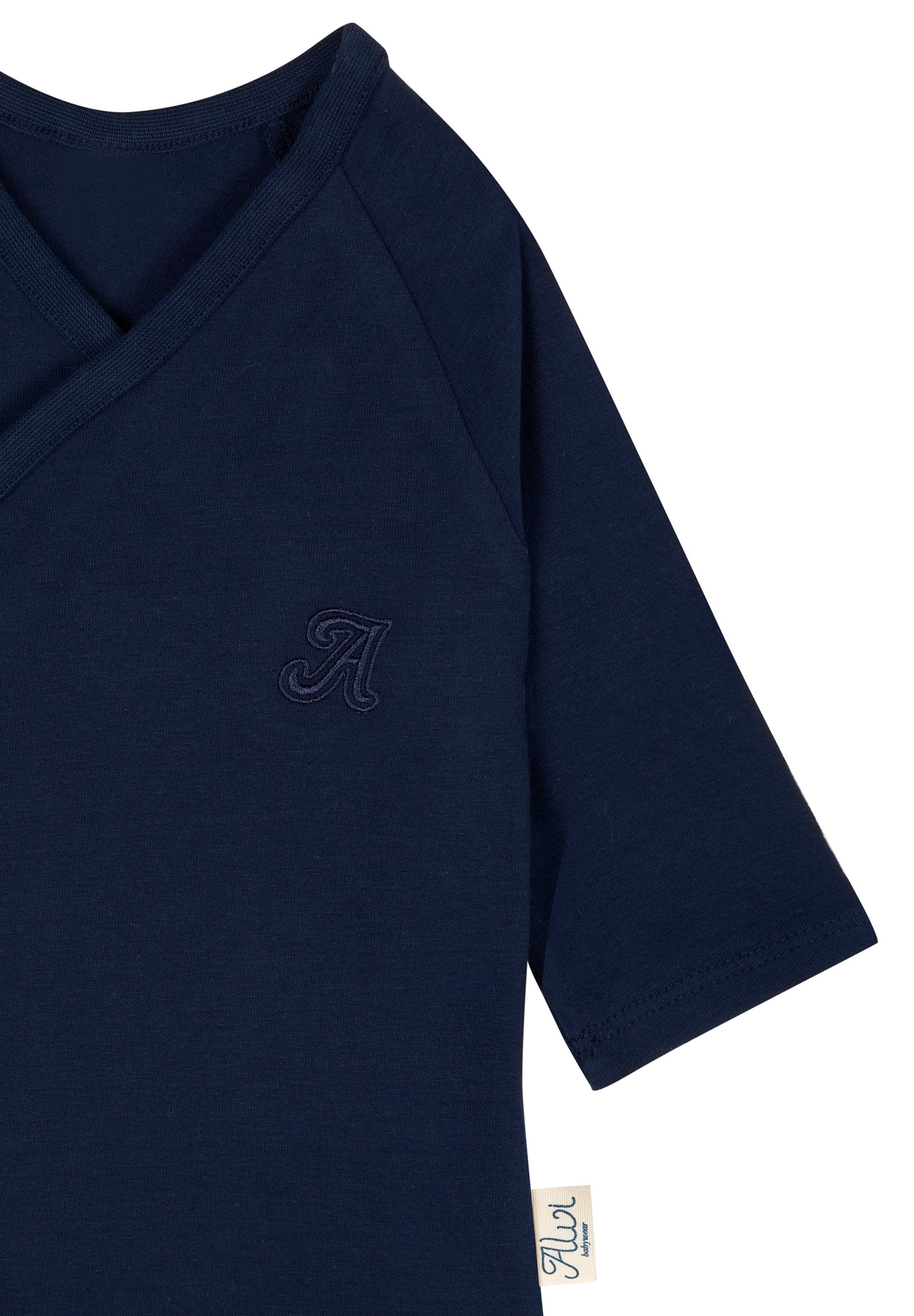 Wickelshirt - Black Iris