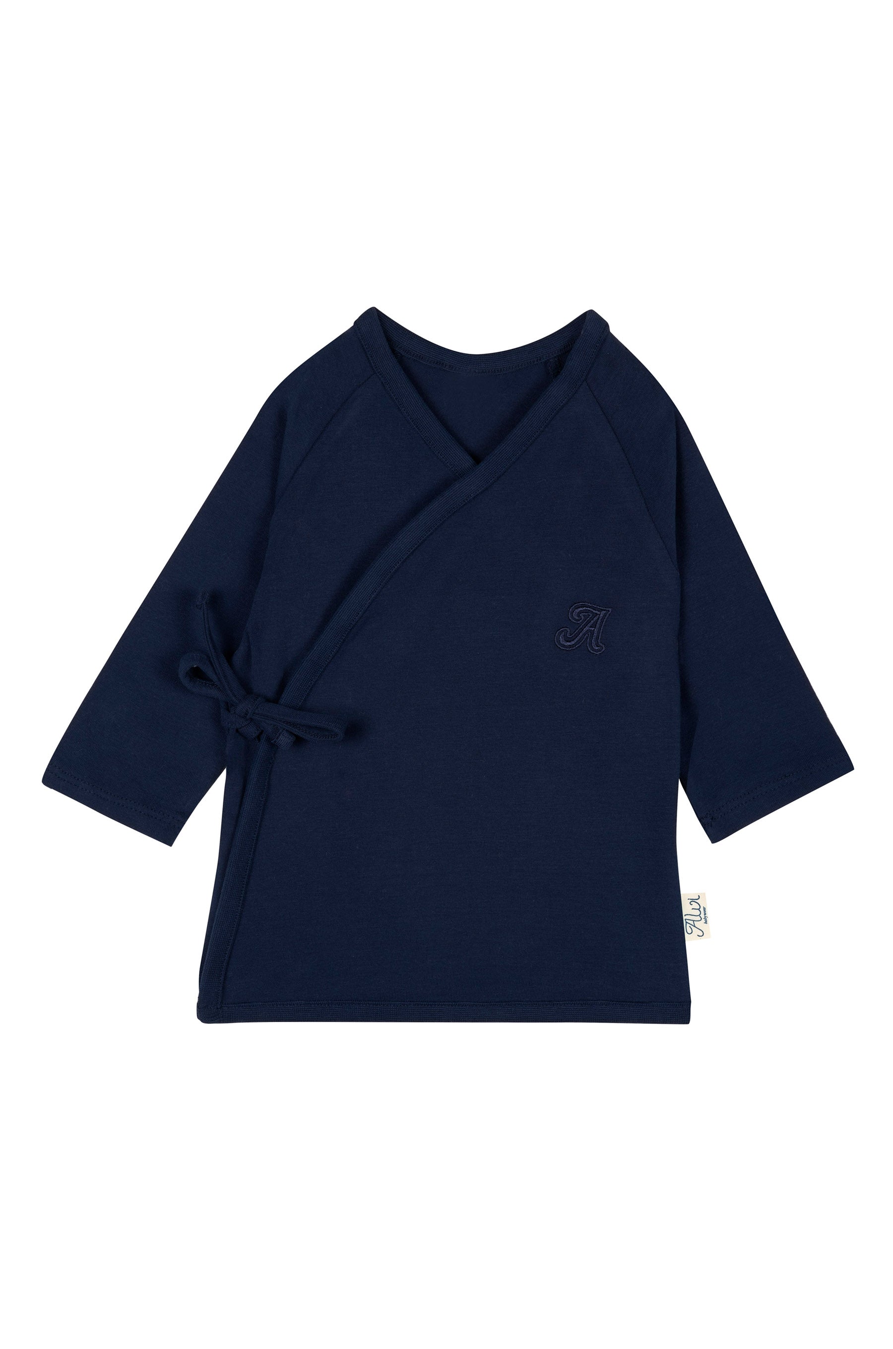 Wickelshirt - Black Iris