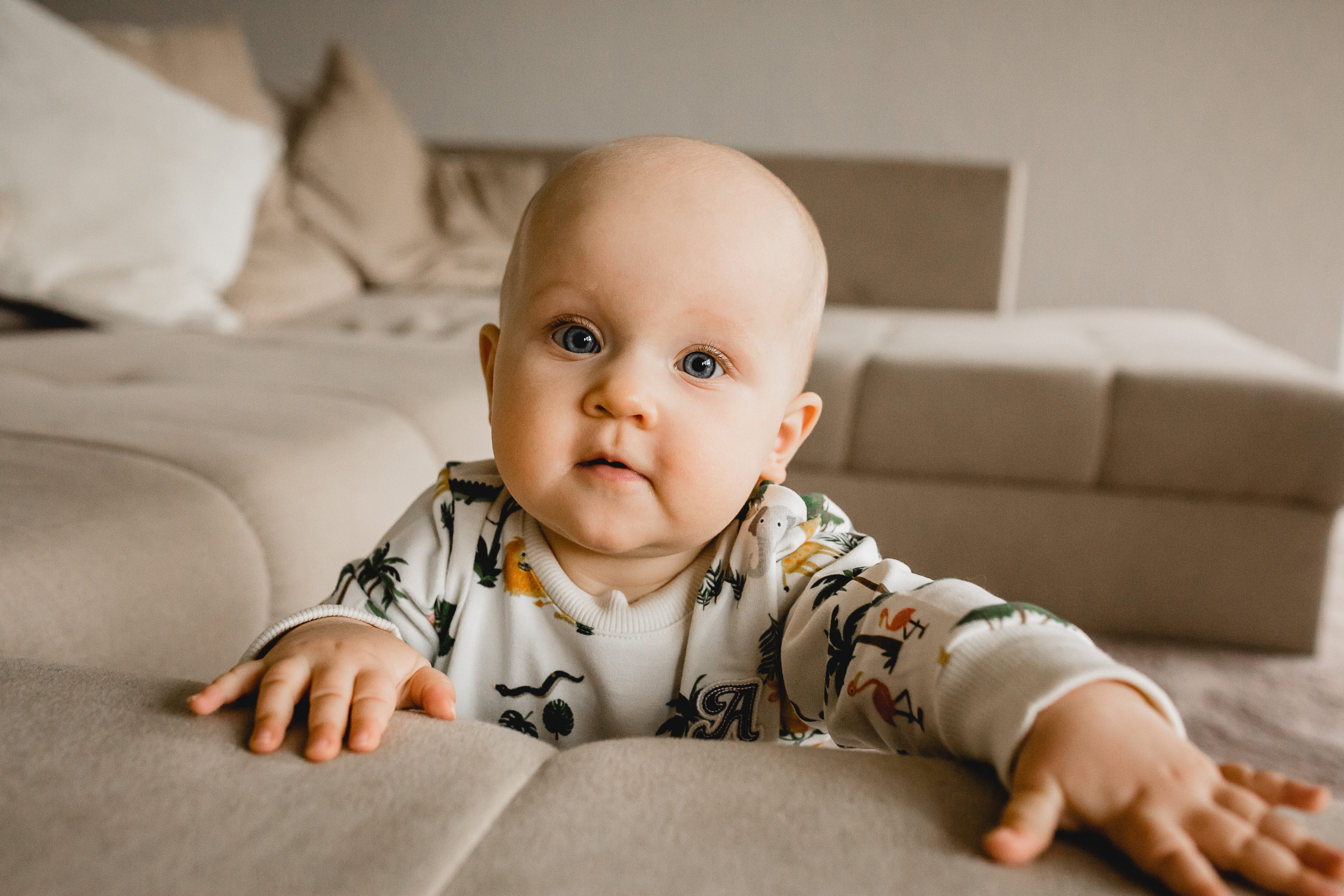 Sweatshirt - Antique White Jungle