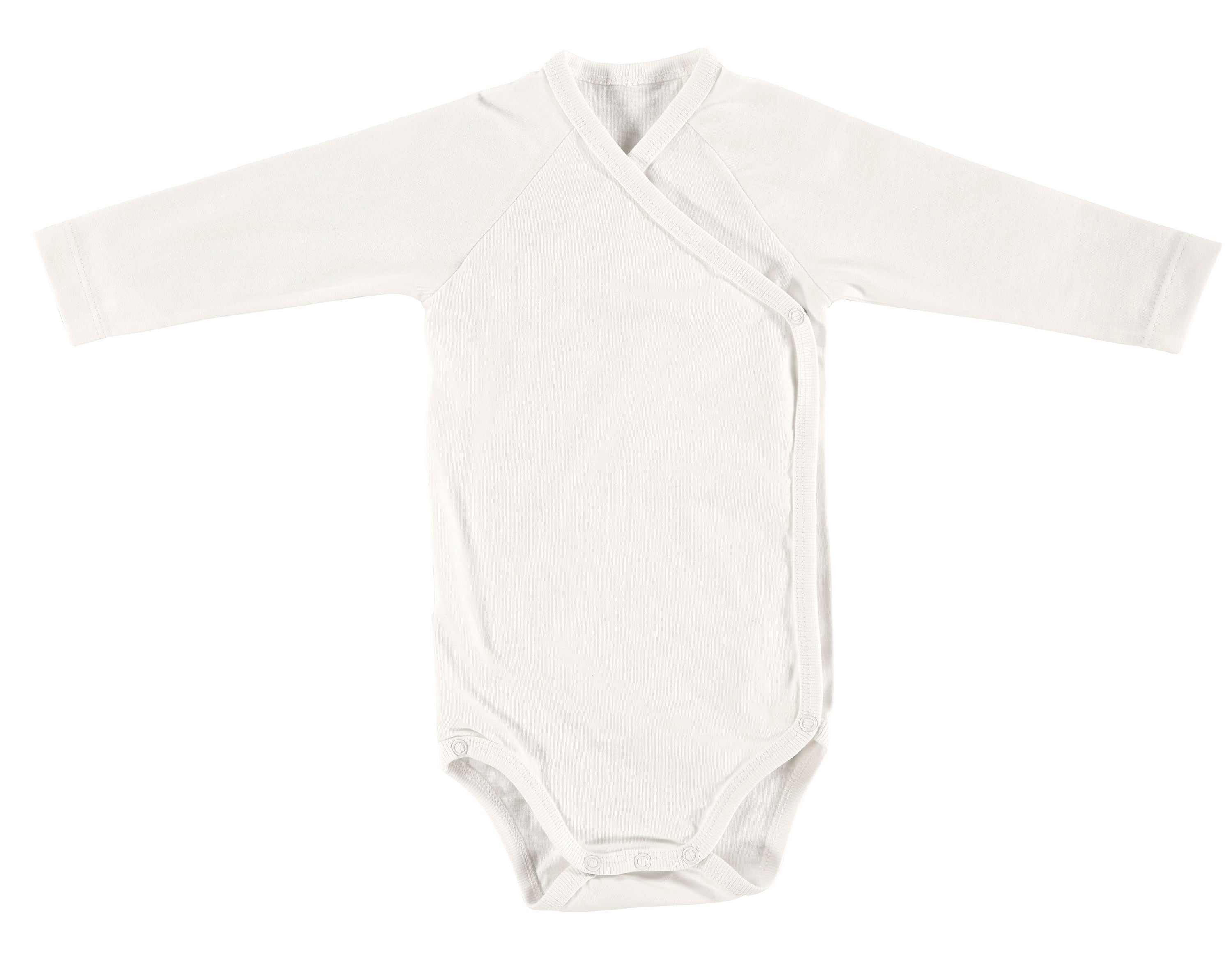 Body langarm 2-er Pack (BIO-Baumwolle) - Mint/Weiß