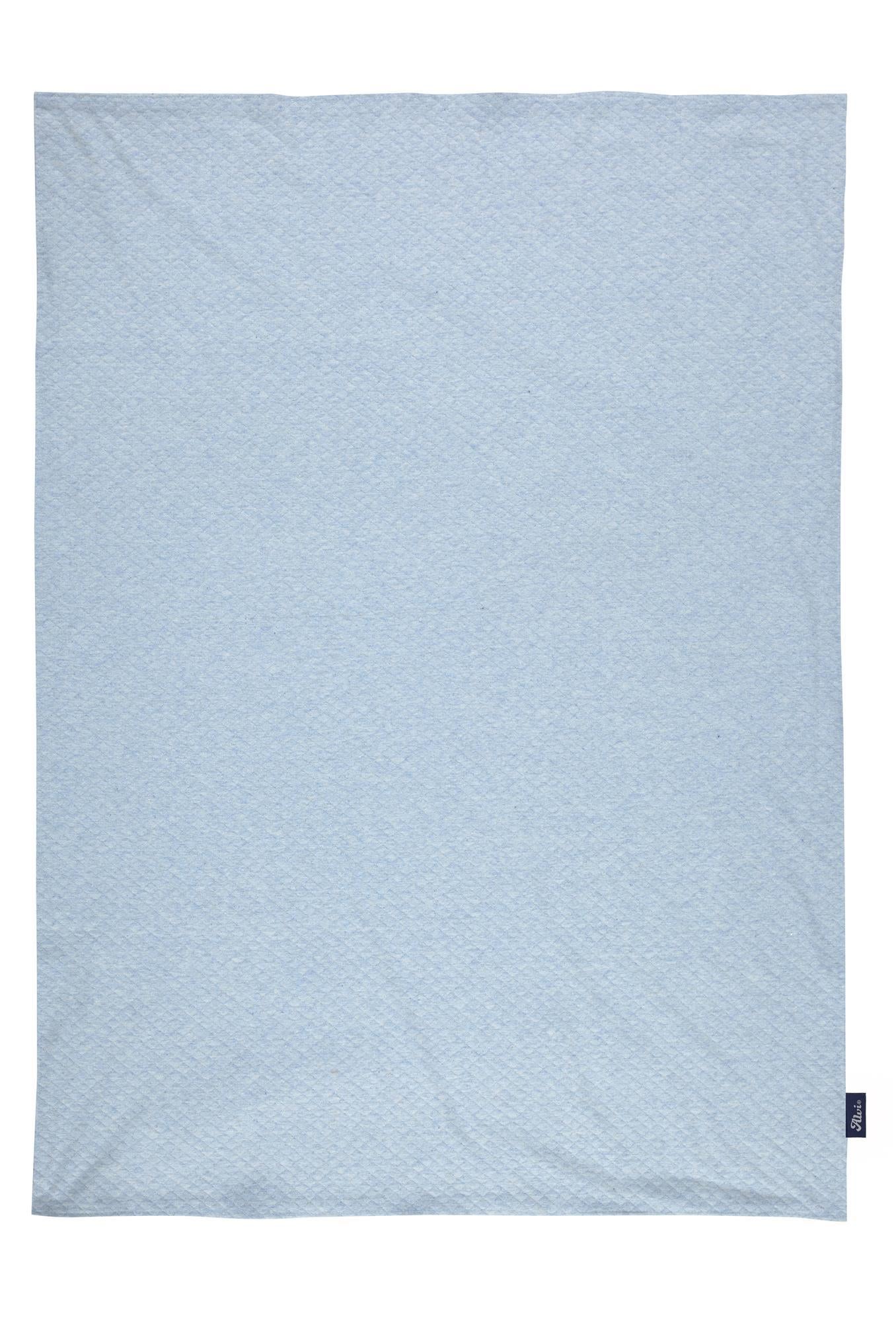 Babydecke Jersey Special Fabric Quilt - aqua