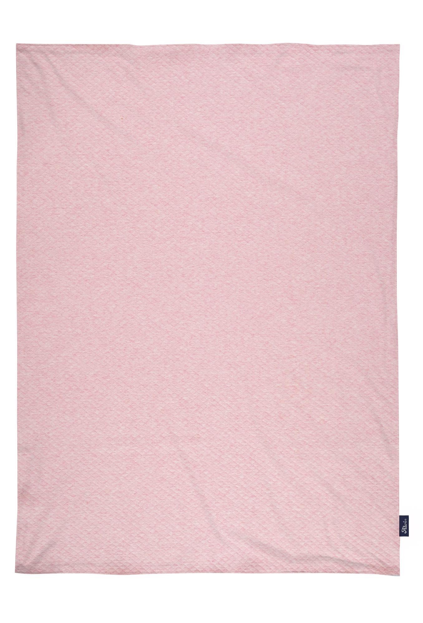 Babydecke Jersey Special Fabric Quilt  - rosé