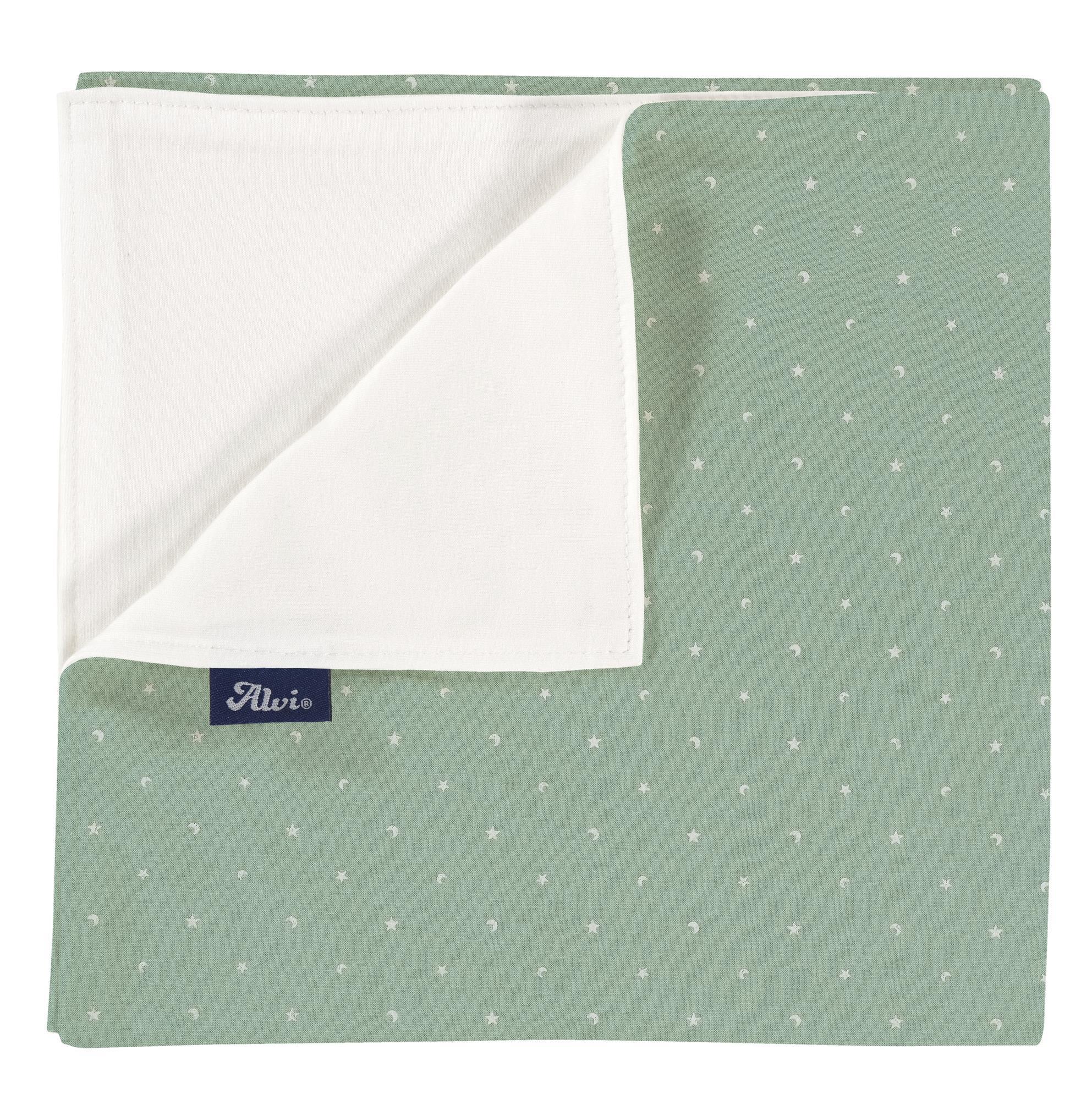 Babydecke Jersey - LaLeLu Greendream