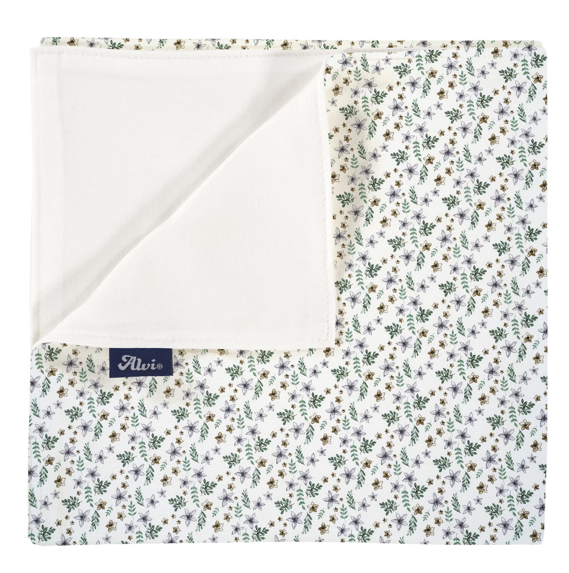 Babydecke Jersey - Petit Fleurs