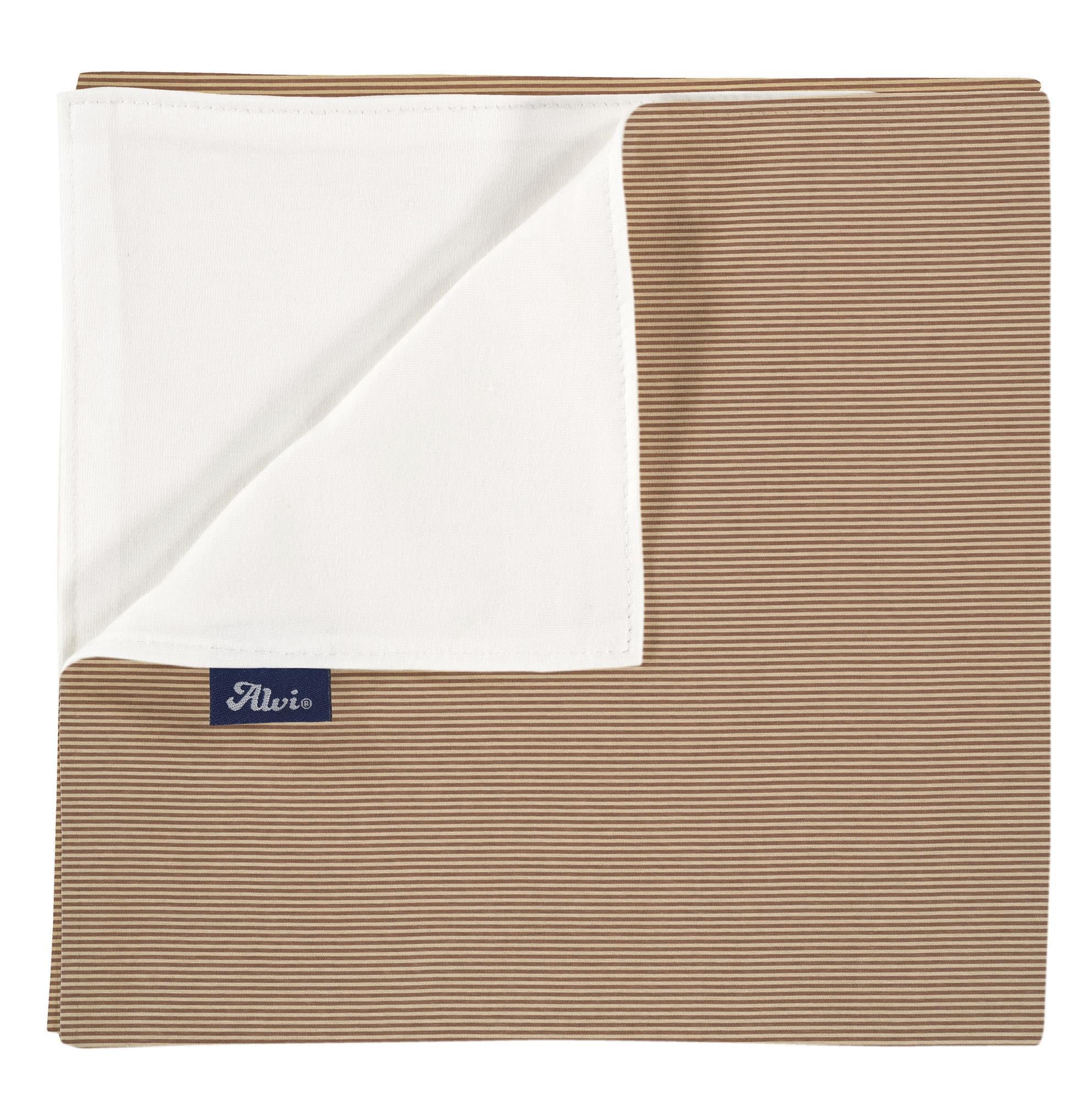 Babydecke Jersey - Starfish mit Stickerei
