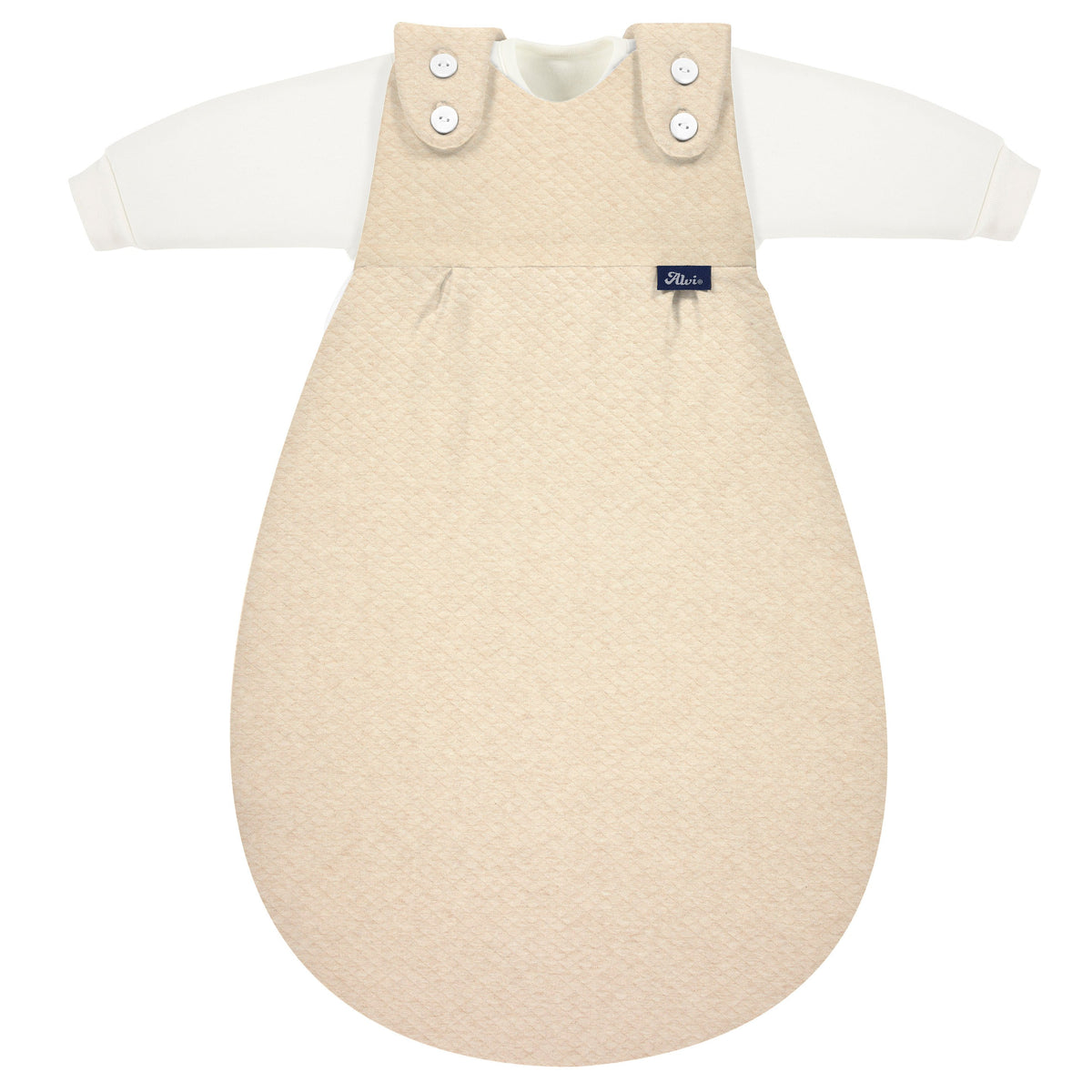 Baby Strampelsack Alvi Alvi Baby-Mxchen 'Earth Nature' 3-teilig   Schlafsack Gr. 56/62, Beige