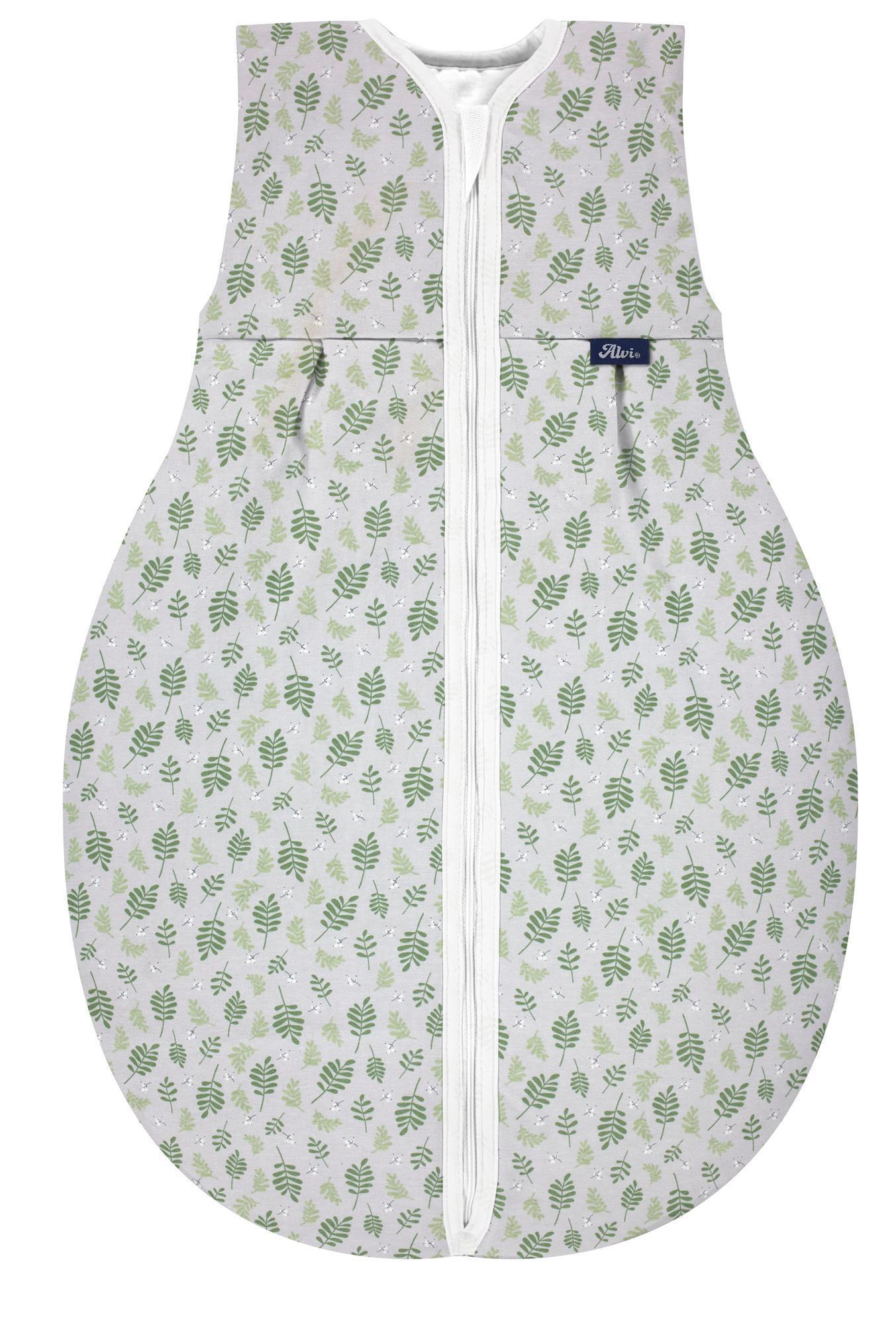 Kugelschlafsack Thermo (BIO-Baumwolle) - Drifting Leaves