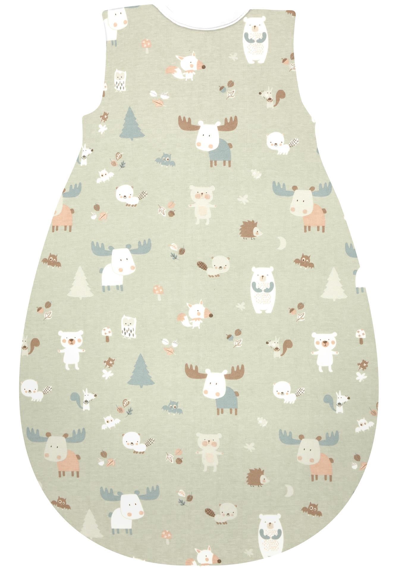 Kugelschlafsack Mäxchen-Thermo - Baby Forest