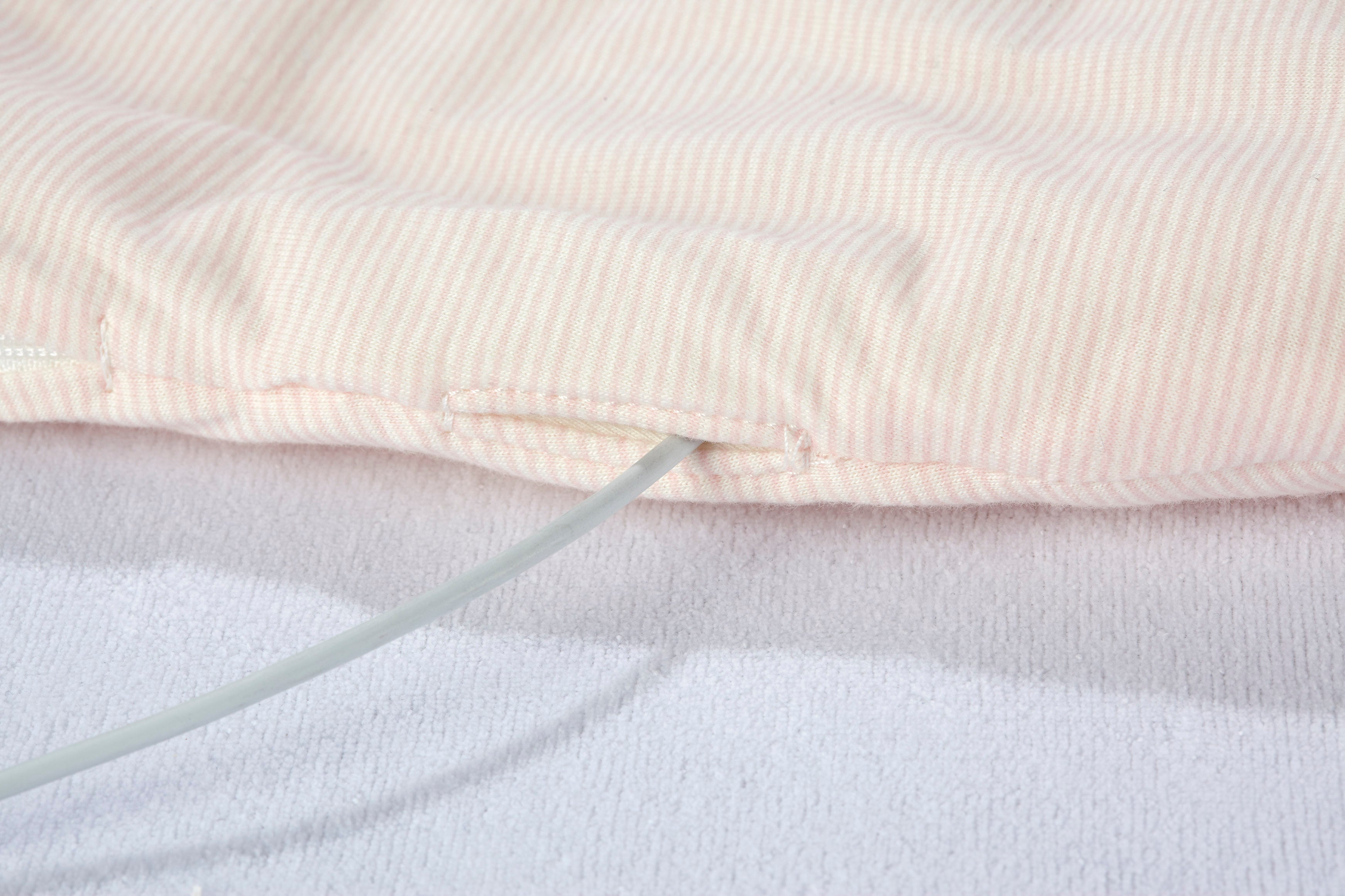 Frühchenschlafsack komplett 2 teilig (Jersey) - rose Stripe