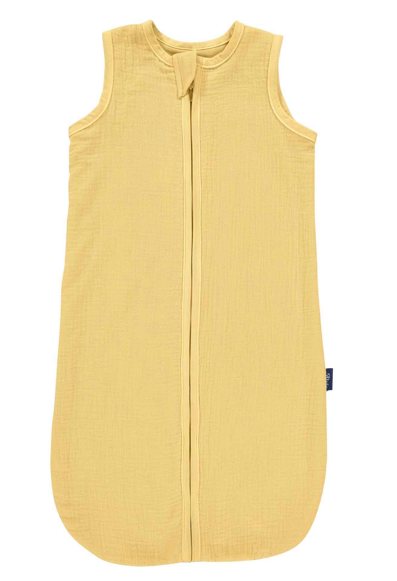 Mull-Schlafsack - Uni gelb