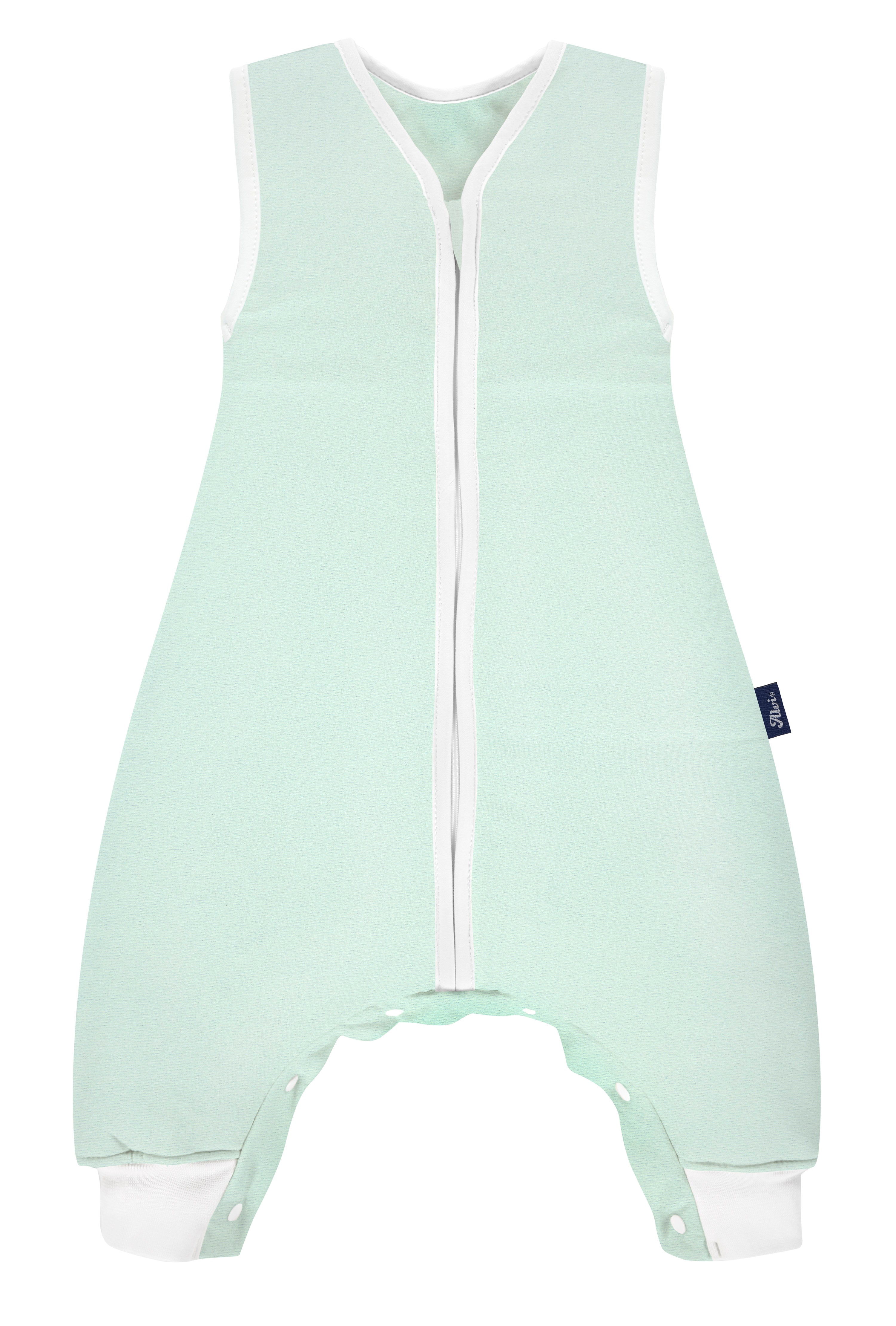 Schlafsack mit Beinen Special Fabric (BIO Baumwolle) - Felpa Nap mint