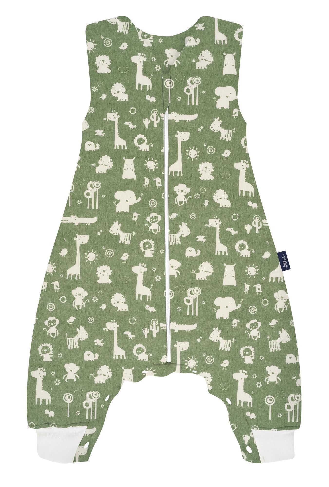 Schlafsack mit Beinen Light - Granite Animals