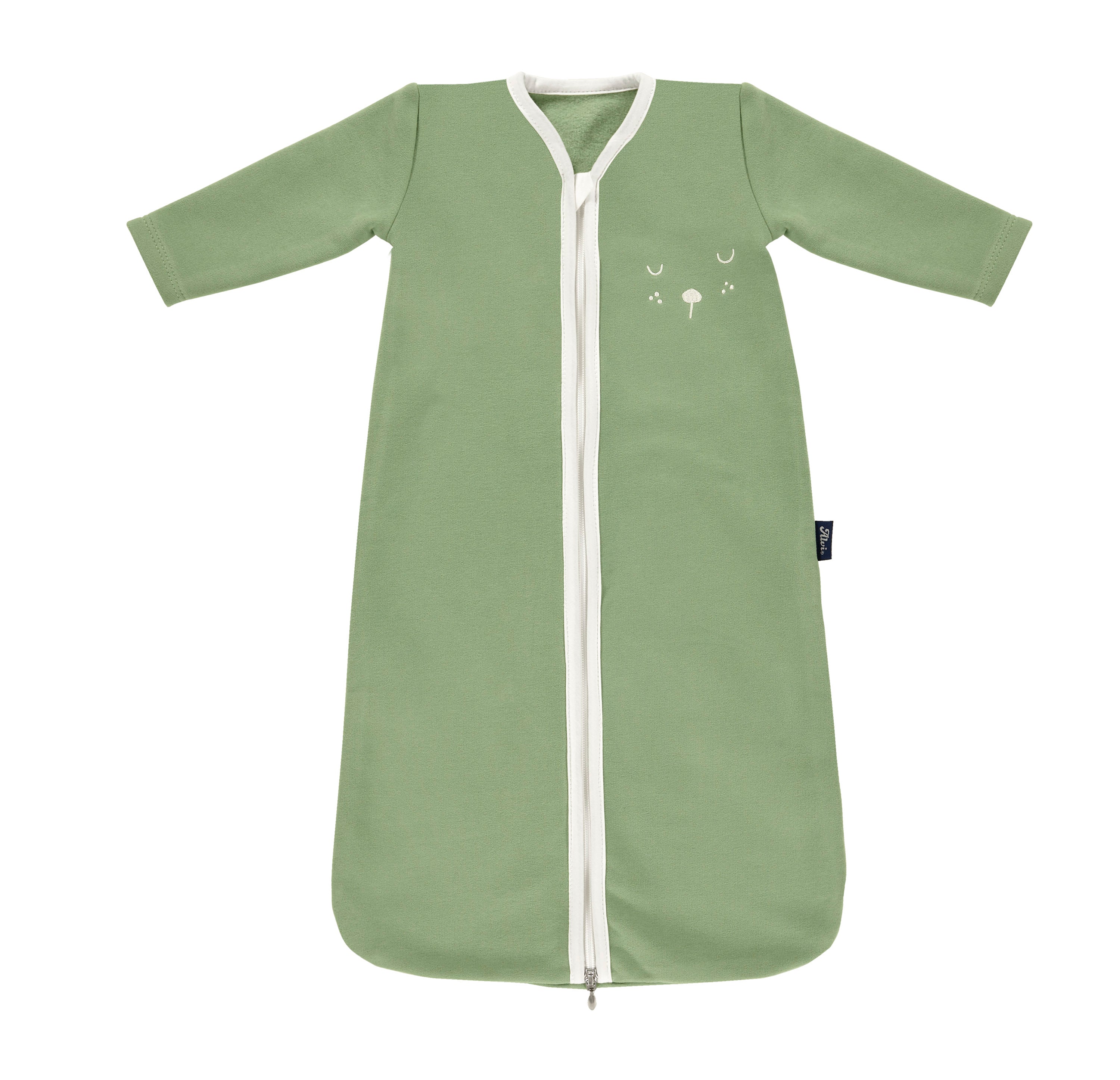 Schlafsack mit Armen Special Fabric (BIO Baumwolle) - Felpa Nap green
