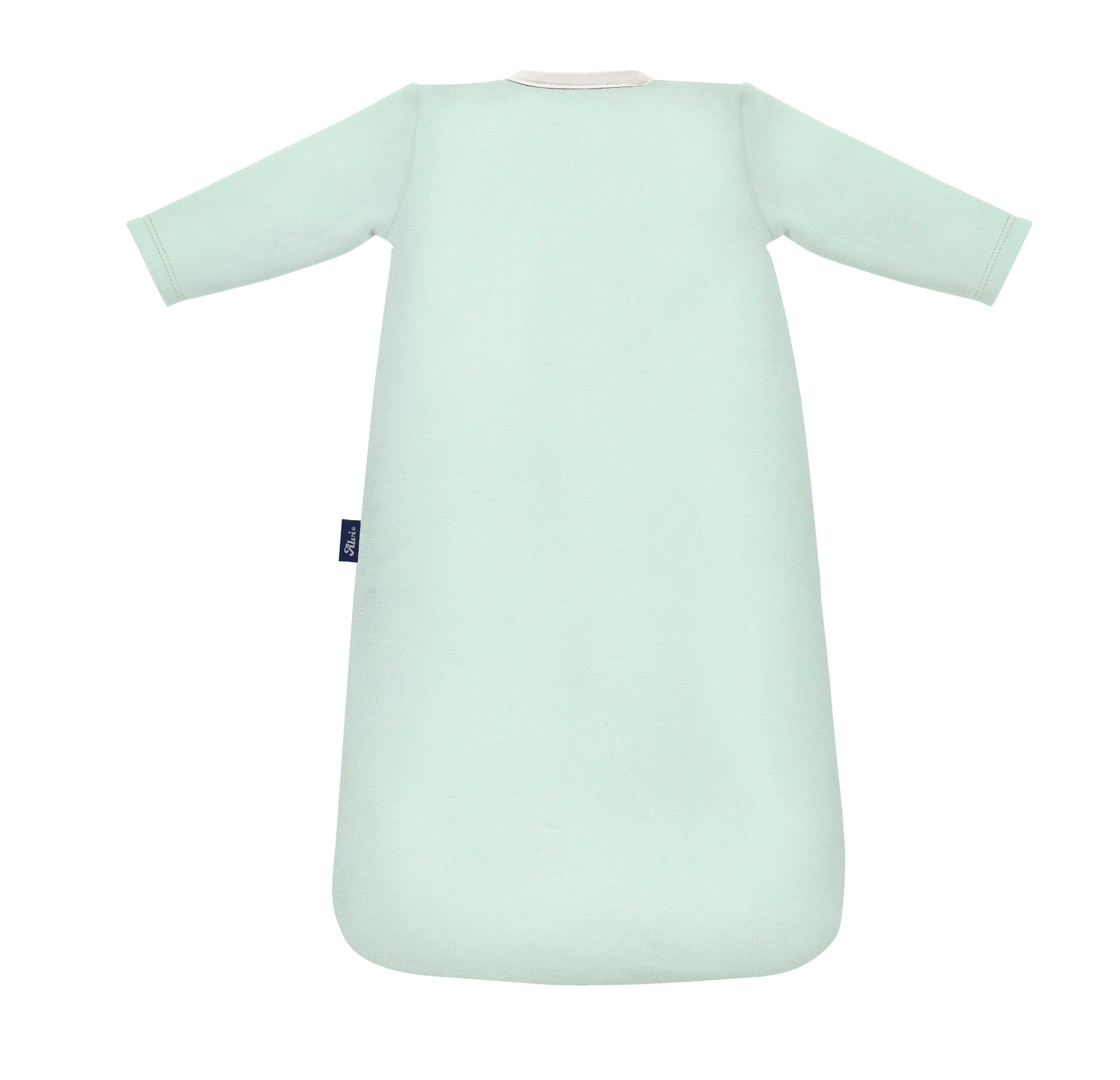 Schlafsack mit Armen  Special Fabric (BIO Baumwolle) - Felpa Nap mint