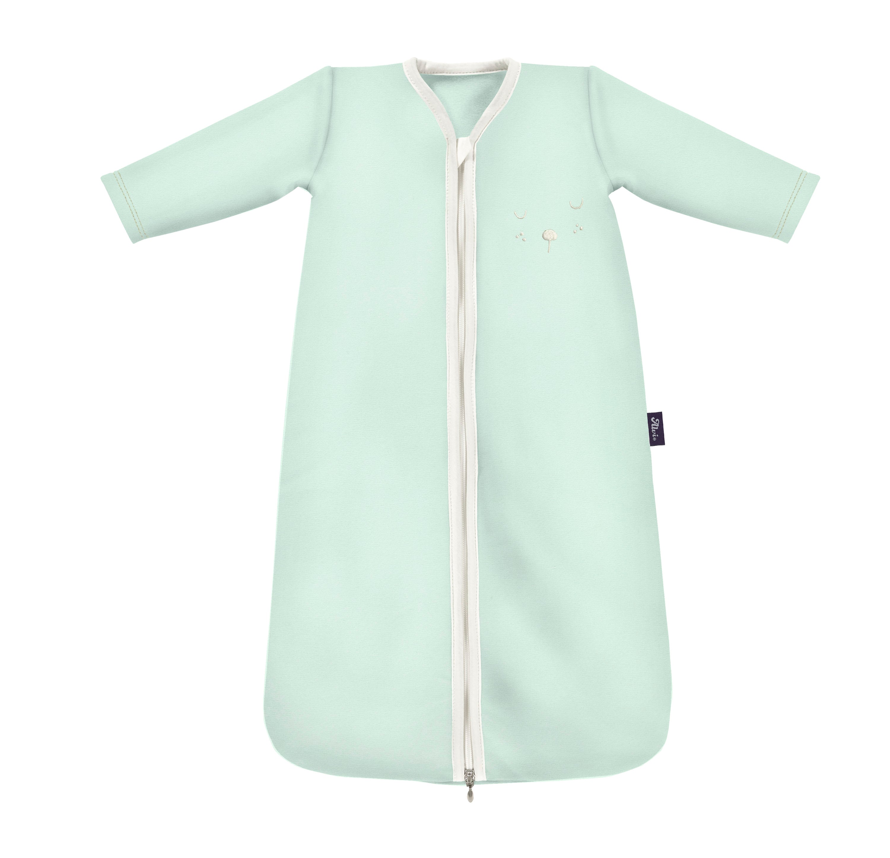 Schlafsack mit Armen  Special Fabric (BIO Baumwolle) - Felpa Nap mint