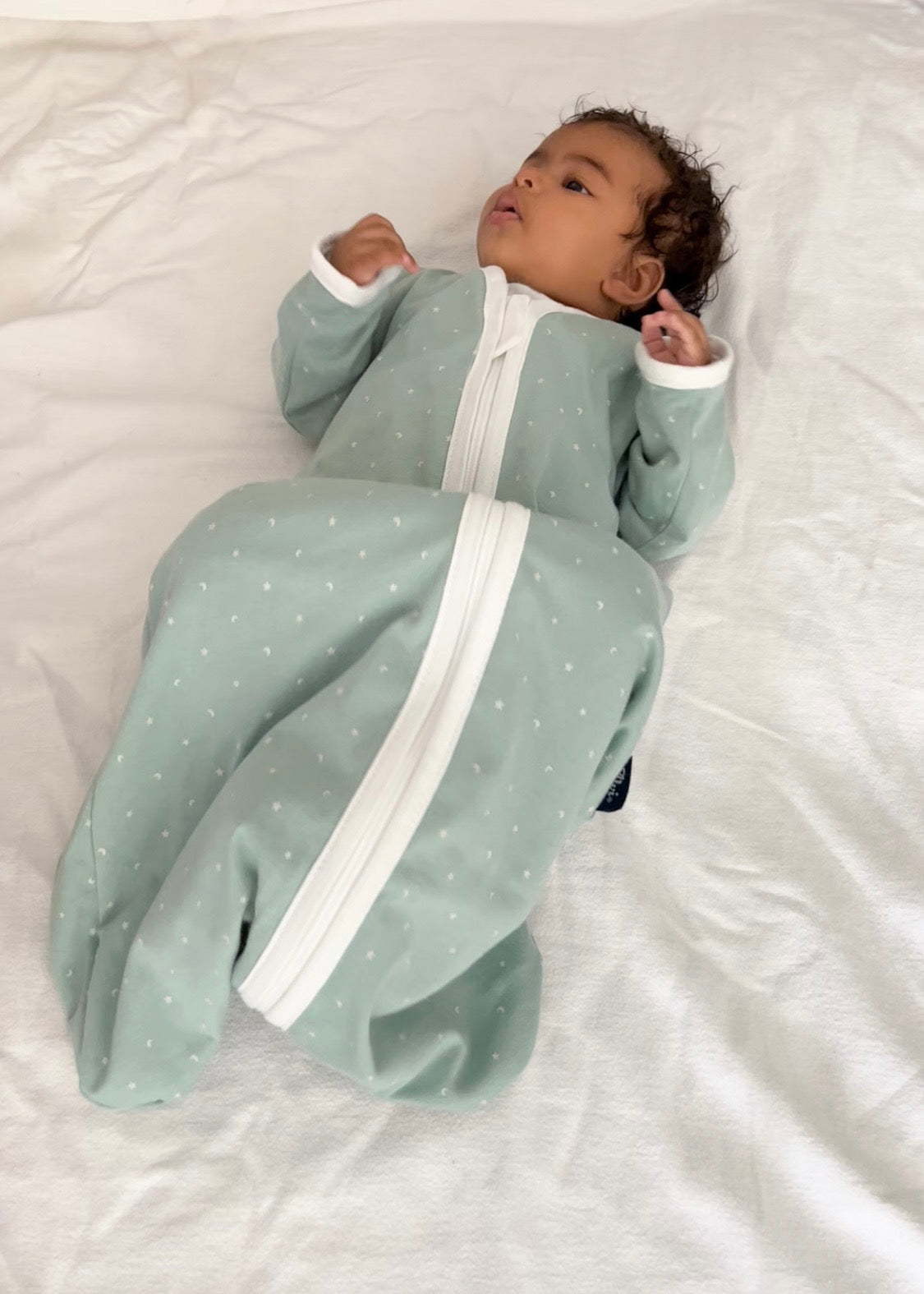 Schlafsack mit Armen - Petit Fleurs