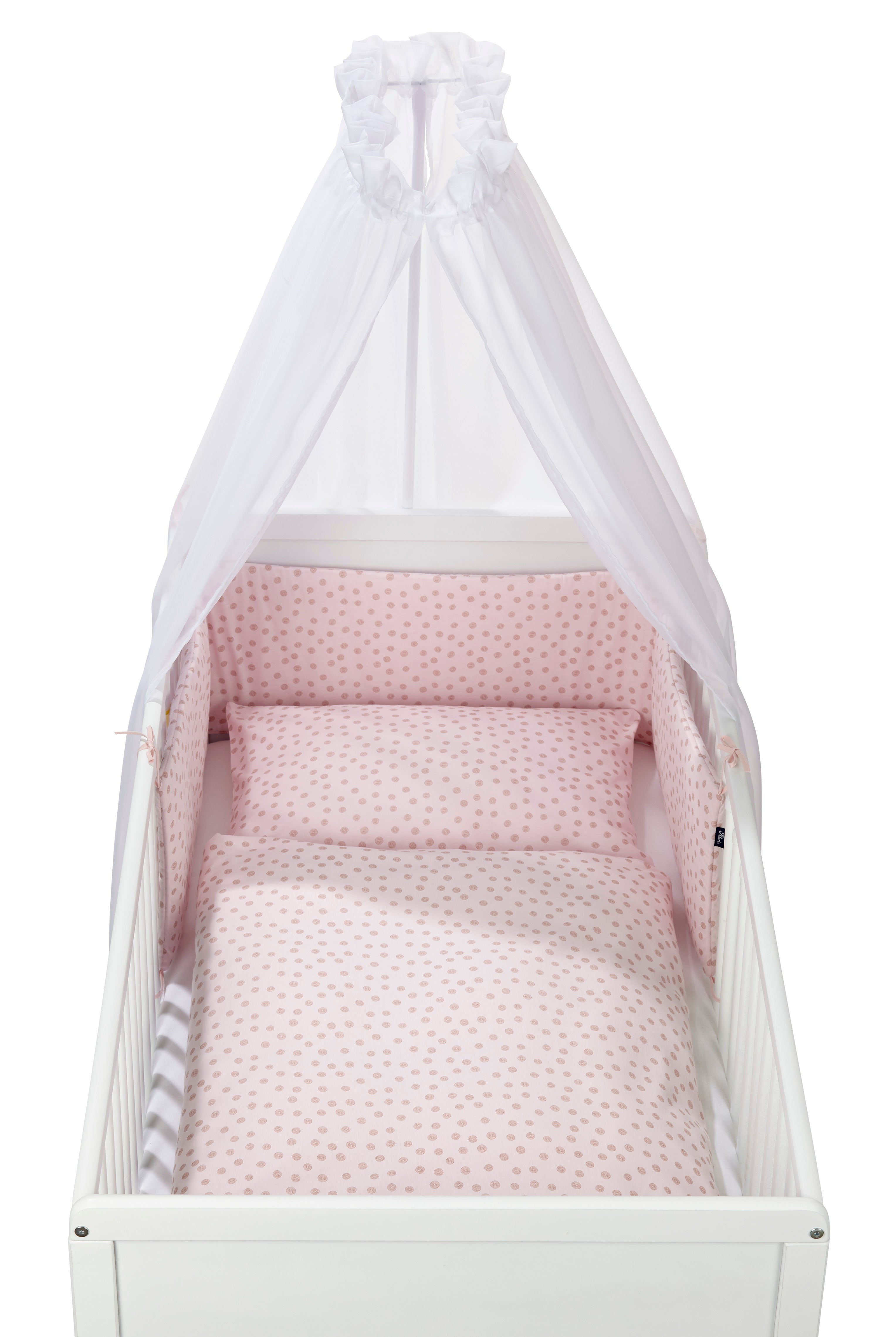 Nestchen Standard (BIO-Baumwolle) - Curly Dots