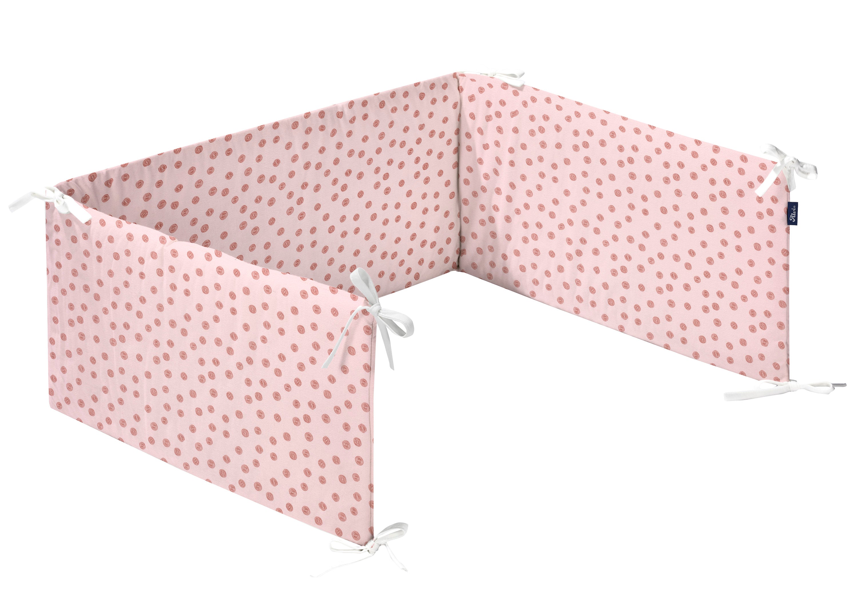 Nestchen Standard (BIO-Baumwolle) - Curly Dots