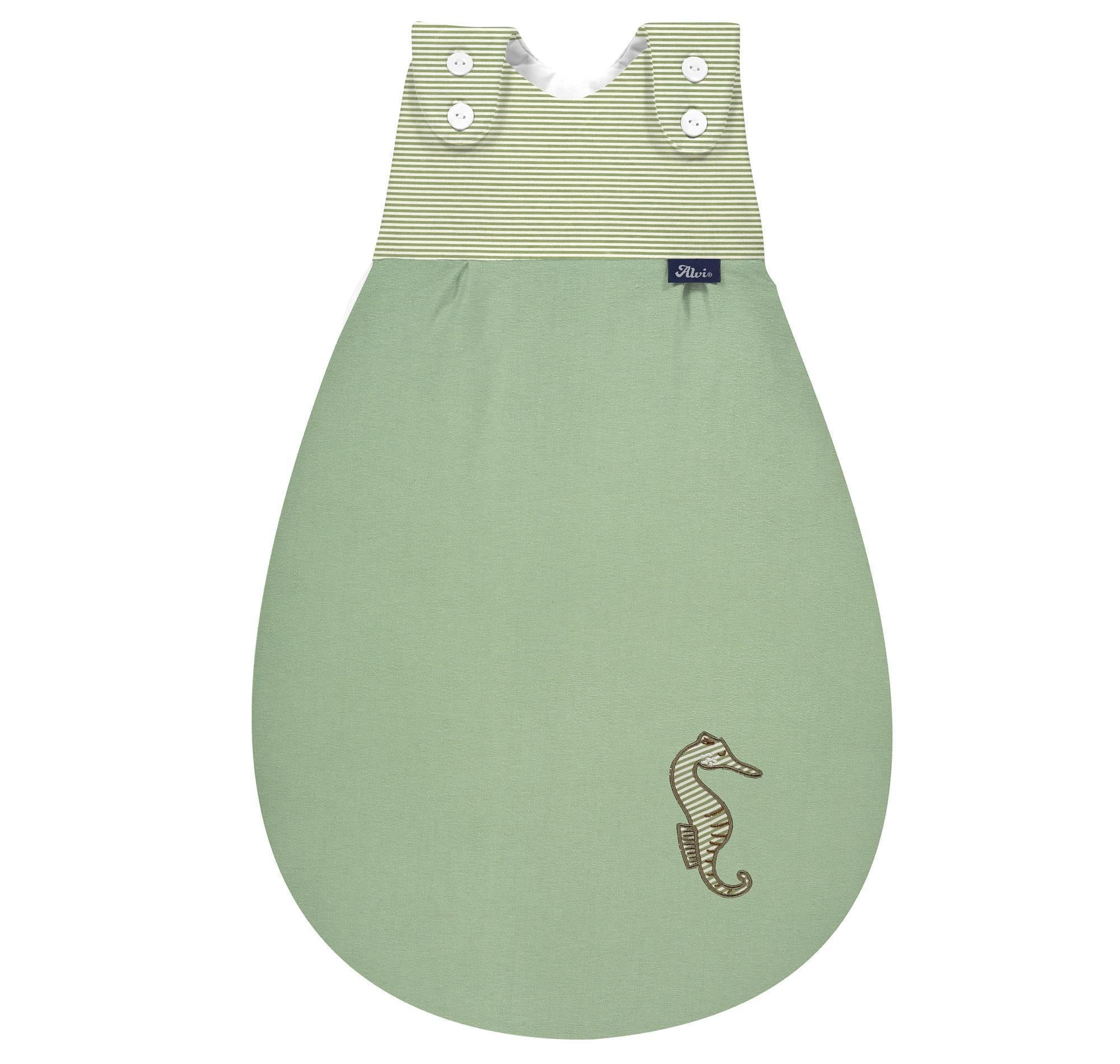 Baby-Mäxchen® Außensack (BIO Baumwolle) - Seahorse